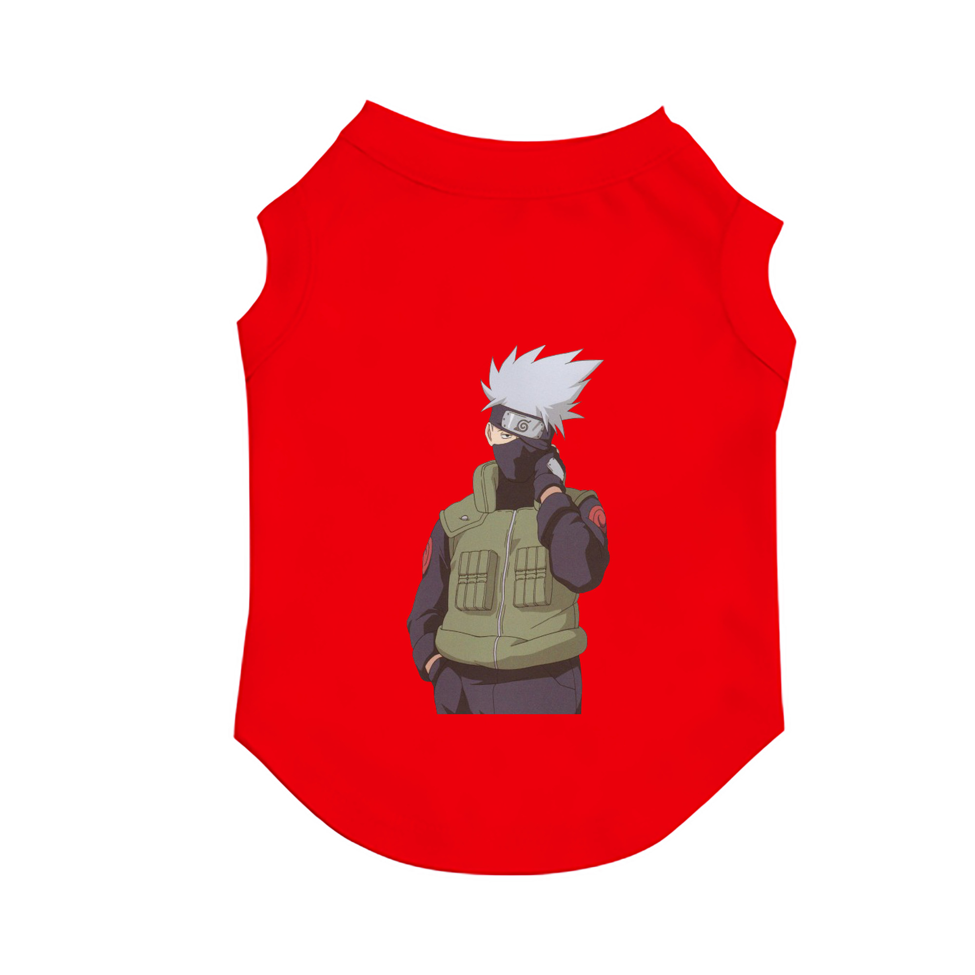 （画像用） NARUTO -ナルト- はたけ カカシ Hatake Kakashi ペット用ベスト