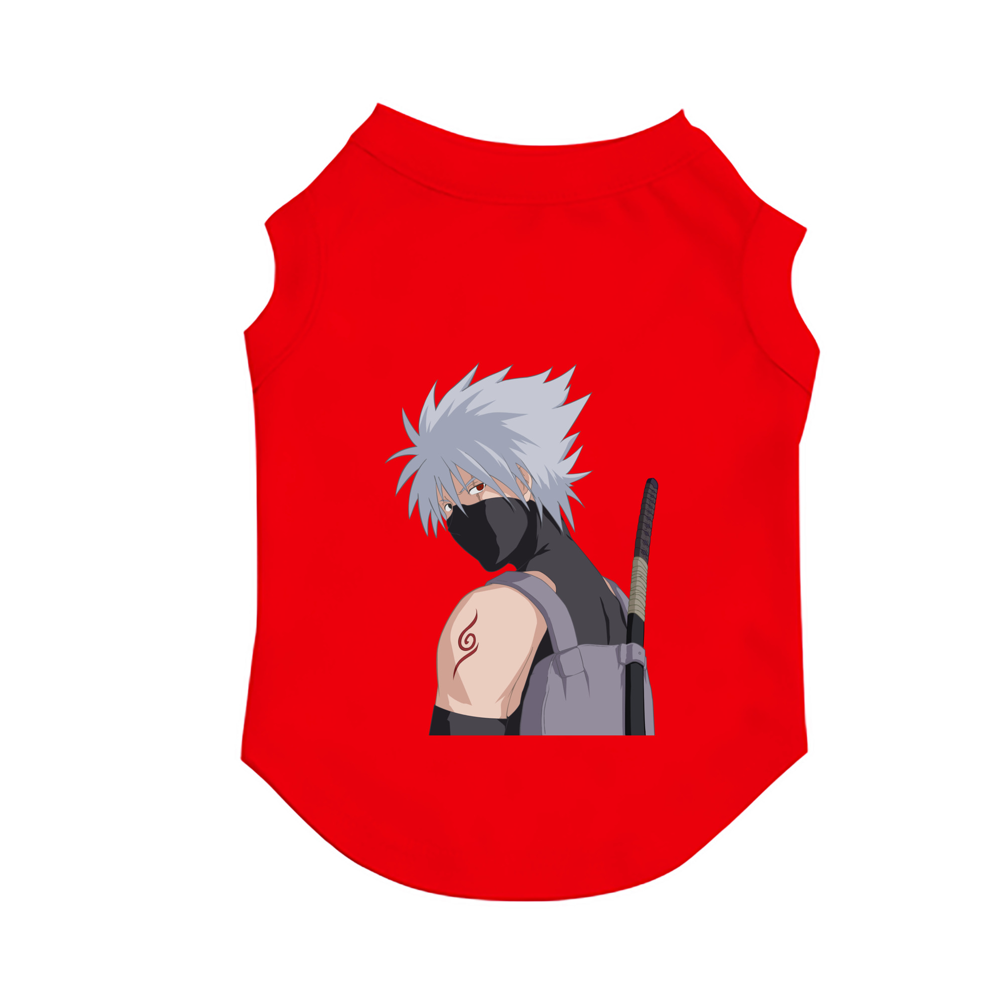 （画像用） NARUTO -ナルト- はたけ カカシ Hatake Kakashi ペット用ベスト