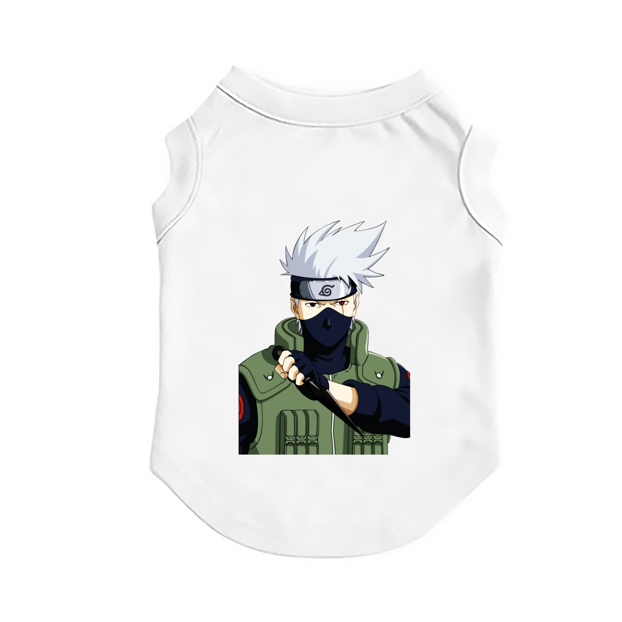（画像用） NARUTO -ナルト- はたけ カカシ Hatake Kakashi ペット用ベスト
