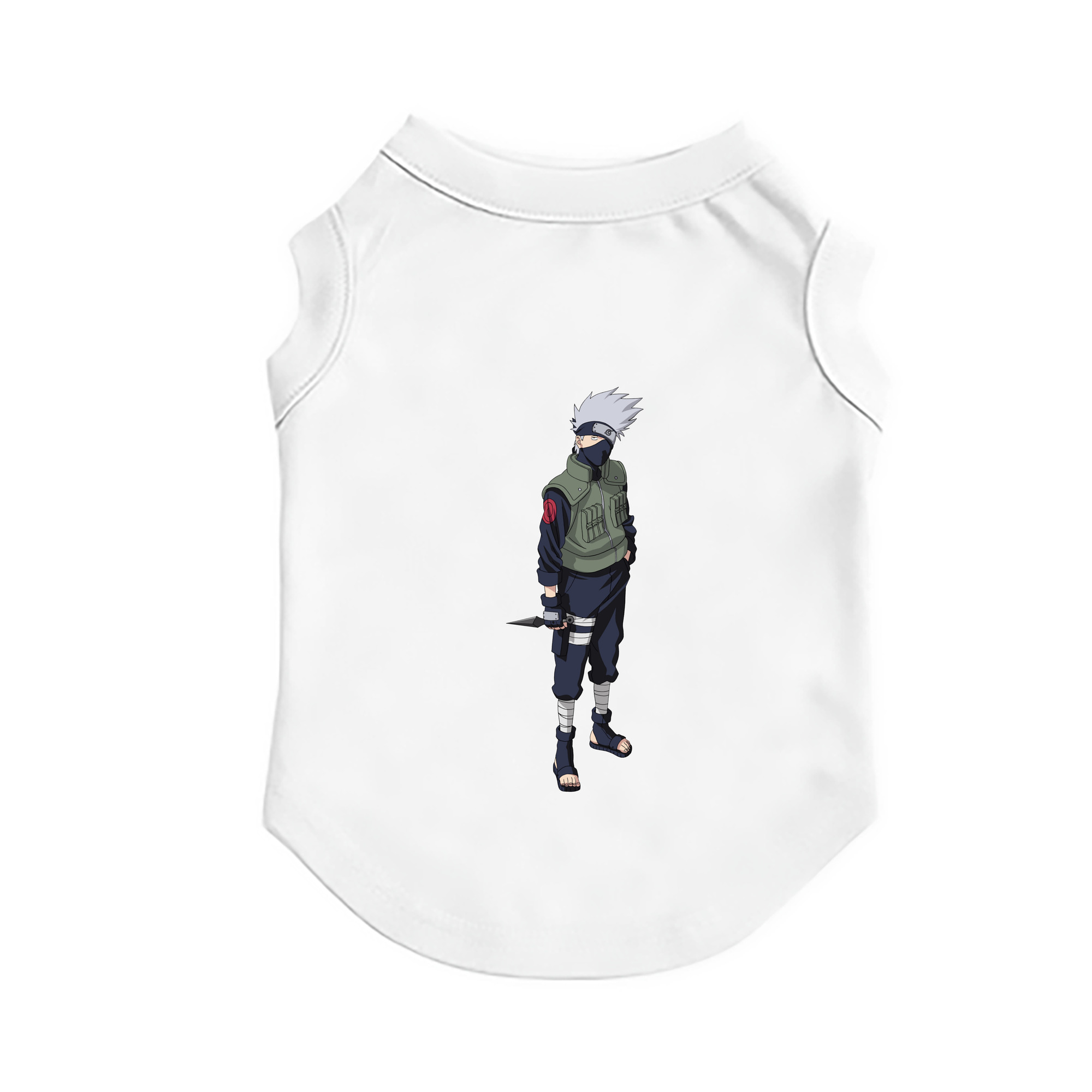 （画像用） NARUTO -ナルト- はたけ カカシ Hatake Kakashi ペット用ベスト