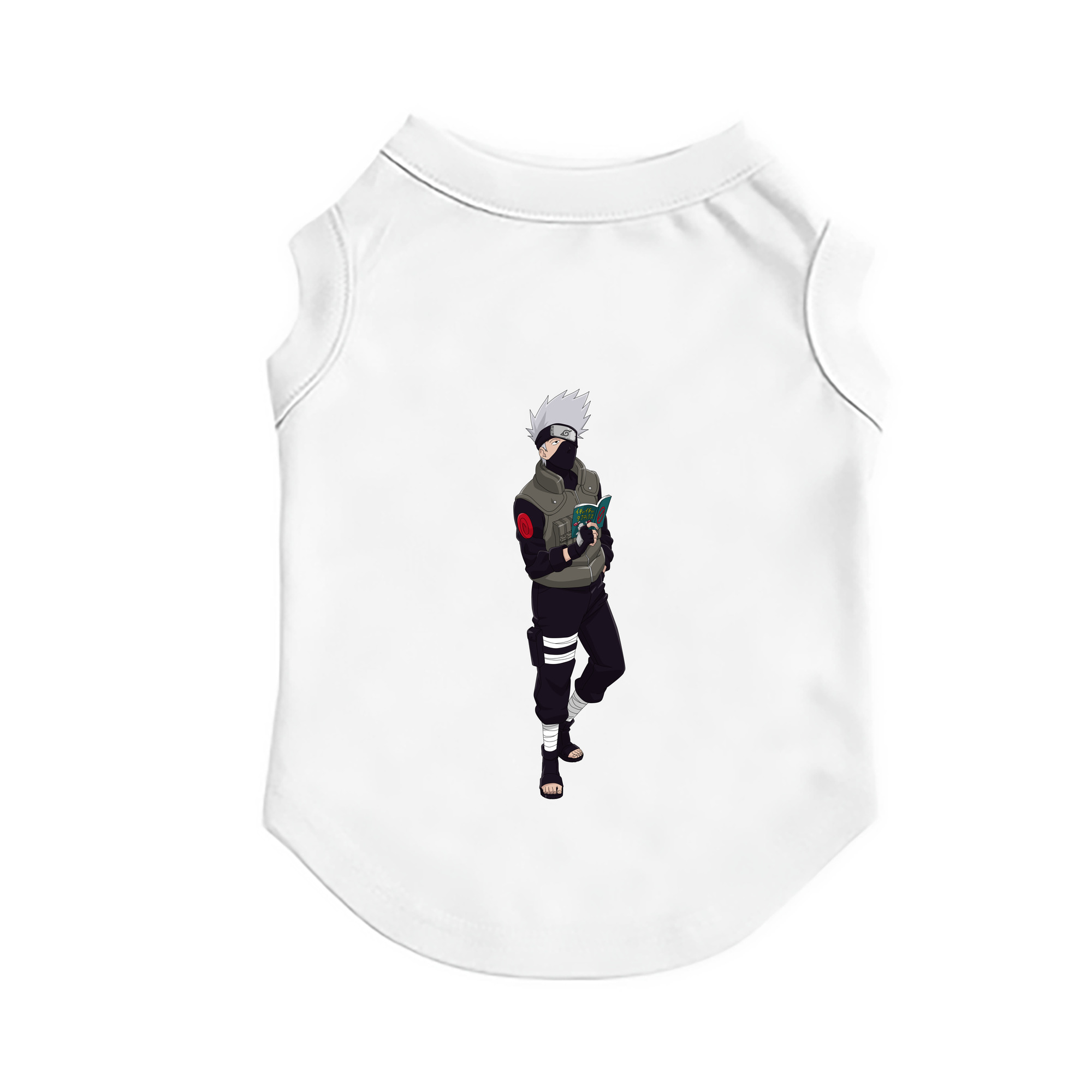 （画像用） NARUTO -ナルト- はたけ カカシ Hatake Kakashi ペット用ベスト