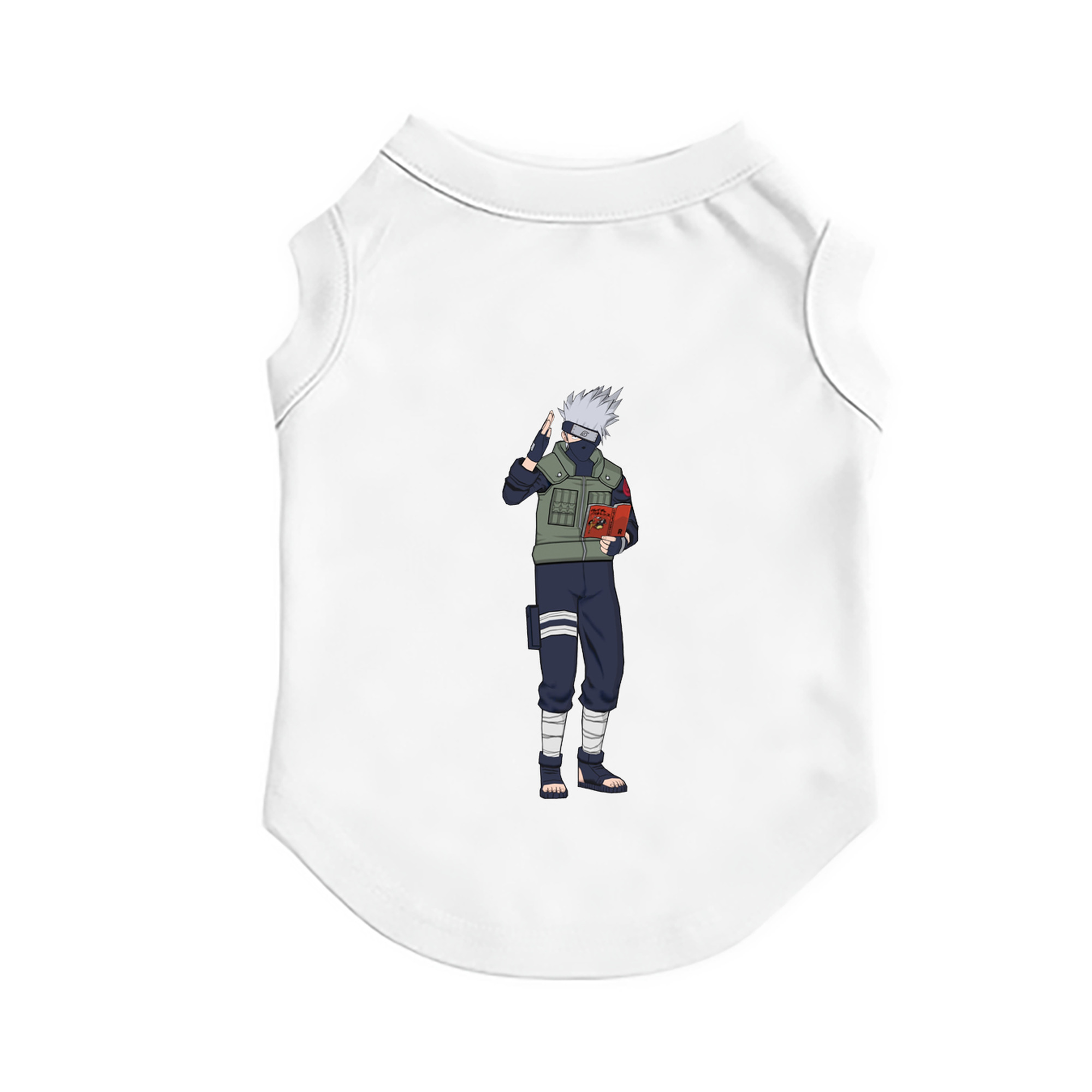 （画像用） NARUTO -ナルト- はたけ カカシ Hatake Kakashi ペット用ベスト