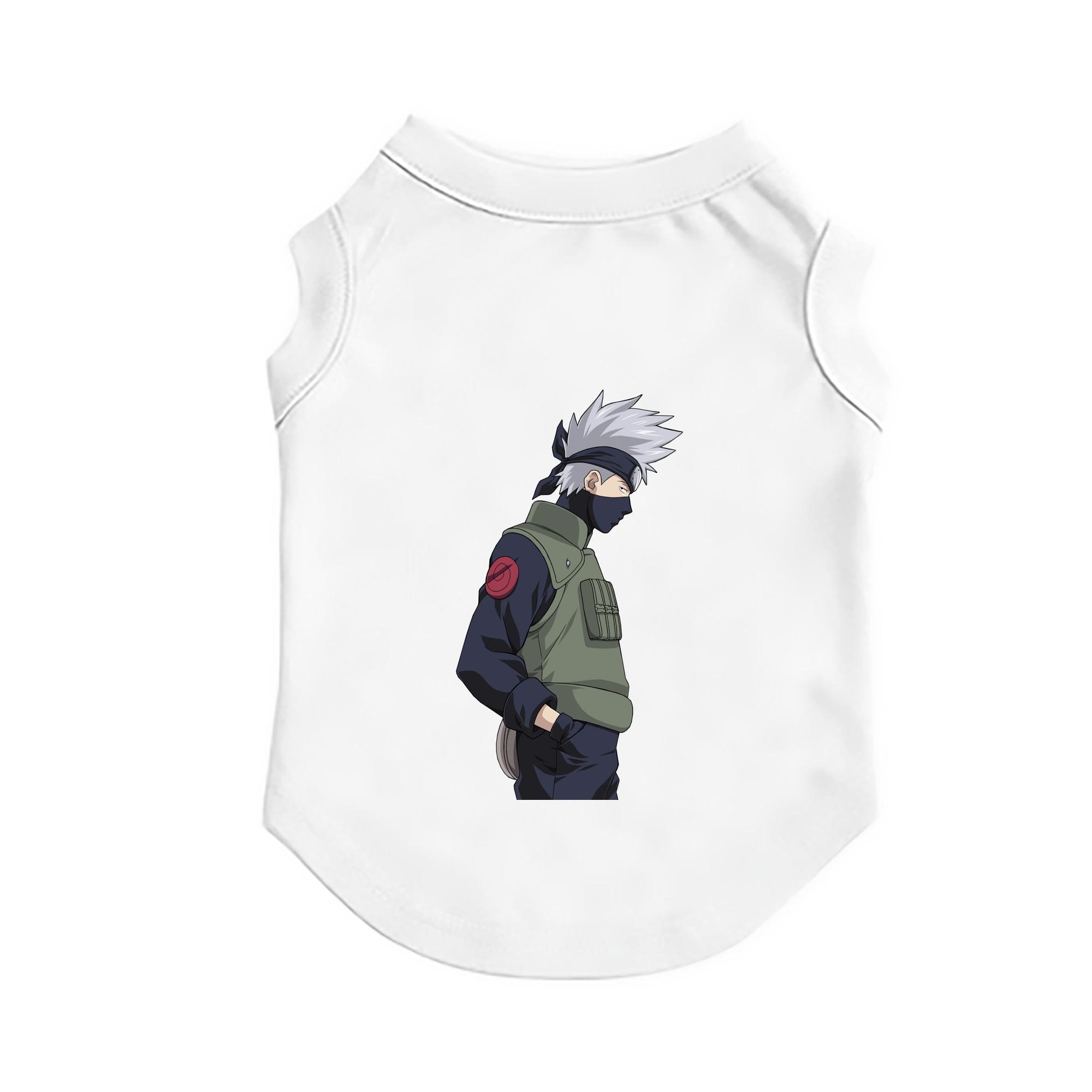（画像用） NARUTO -ナルト- はたけ カカシ Hatake Kakashi ペット用ベスト