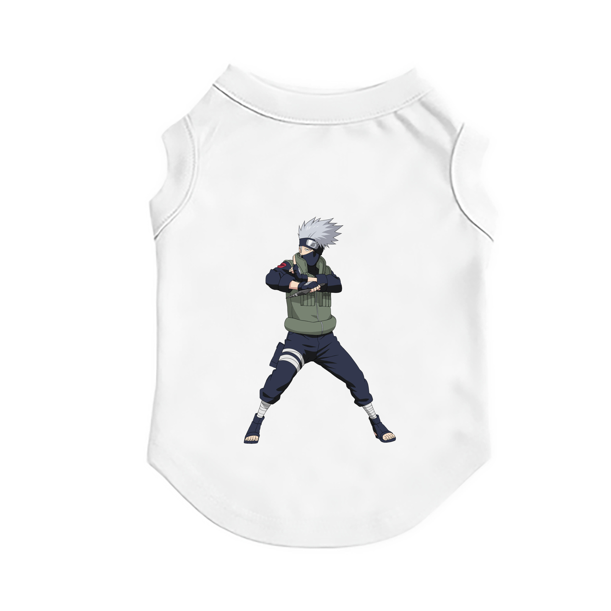 （画像用） NARUTO -ナルト- はたけ カカシ Hatake Kakashi ペット用ベスト