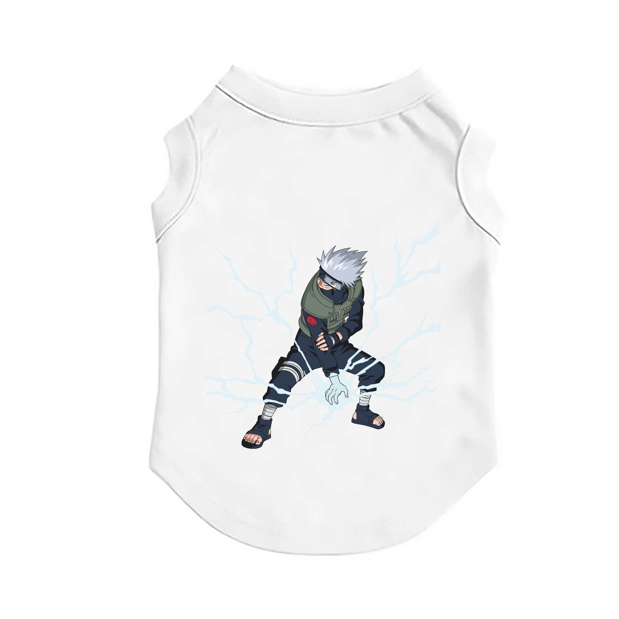 （画像用） NARUTO -ナルト- はたけ カカシ Hatake Kakashi ペット用ベスト