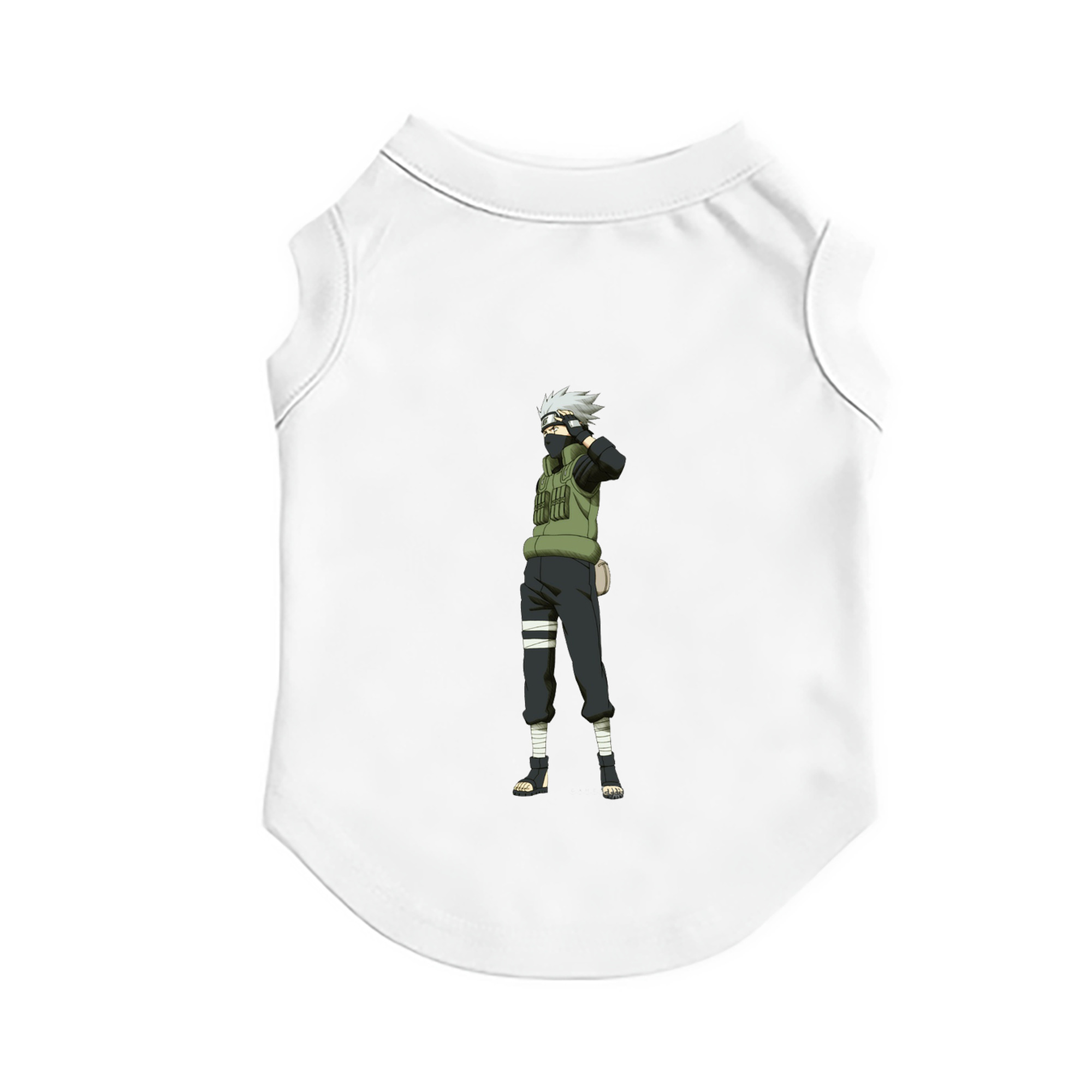 （画像用） NARUTO -ナルト- はたけ カカシ Hatake Kakashi ペット用ベスト