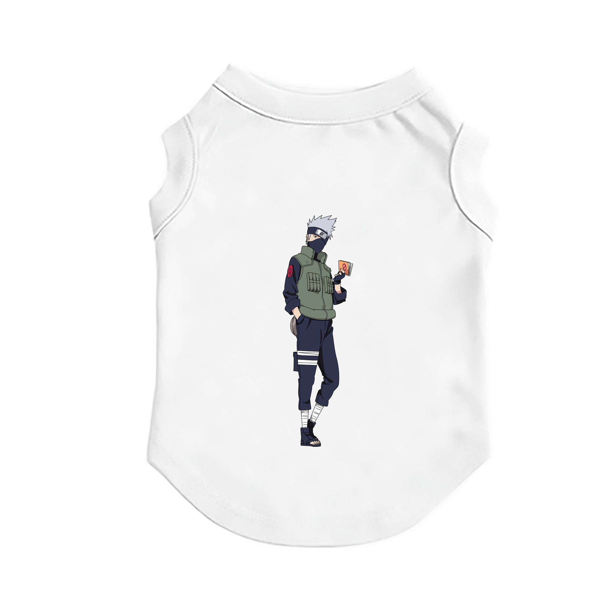 （画像用） NARUTO -ナルト- はたけ カカシ Hatake Kakashi ペット用ベスト