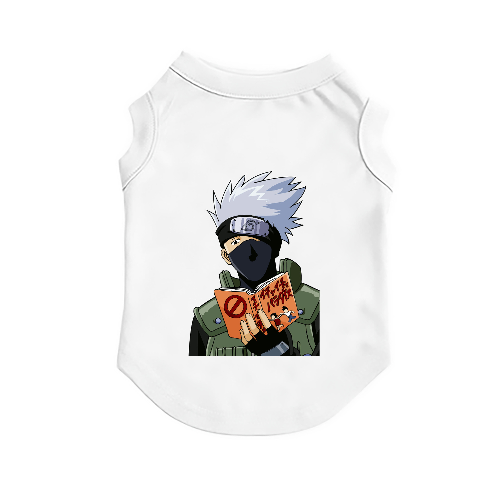 （画像用） NARUTO -ナルト- はたけ カカシ Hatake Kakashi ペット用ベスト