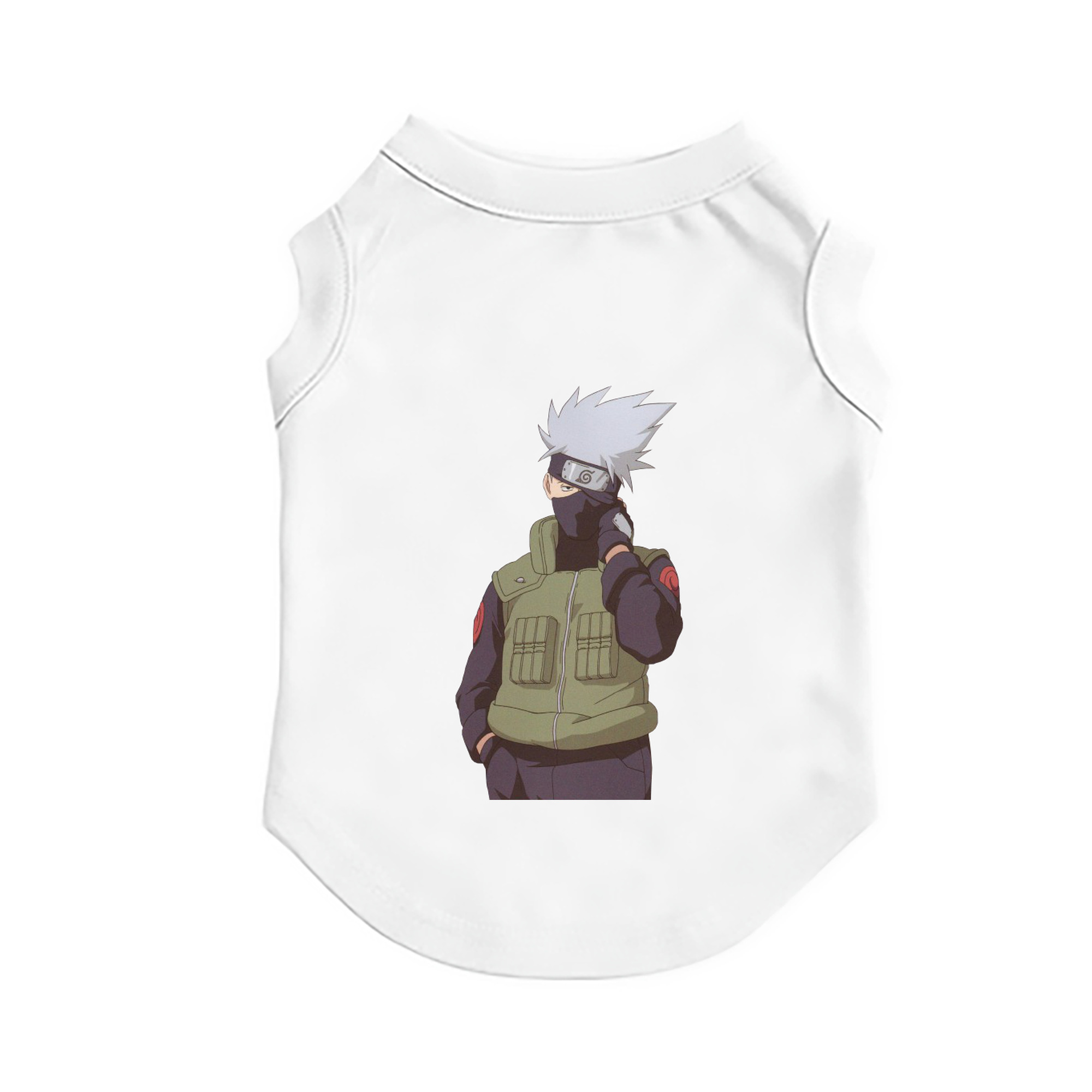 （画像用） NARUTO -ナルト- はたけ カカシ Hatake Kakashi ペット用ベスト