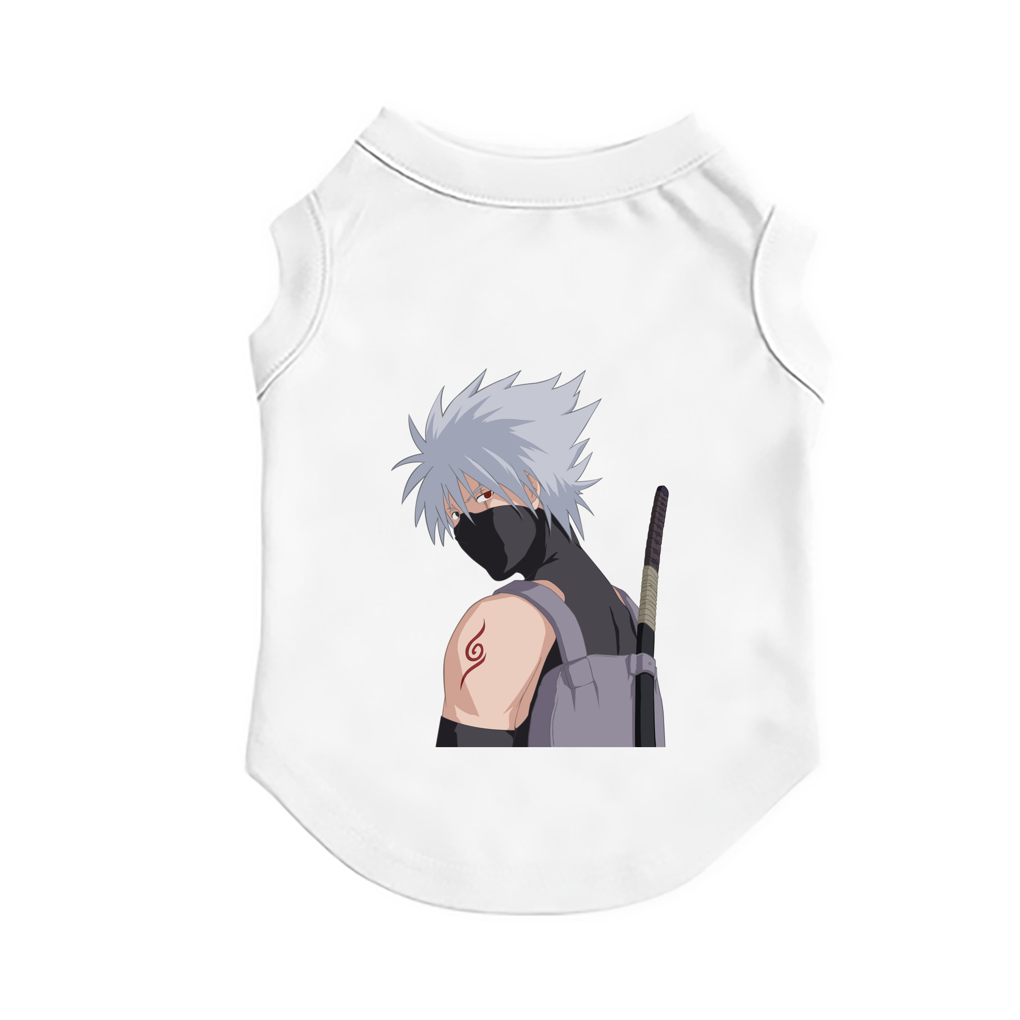 （画像用） NARUTO -ナルト- はたけ カカシ Hatake Kakashi ペット用ベスト