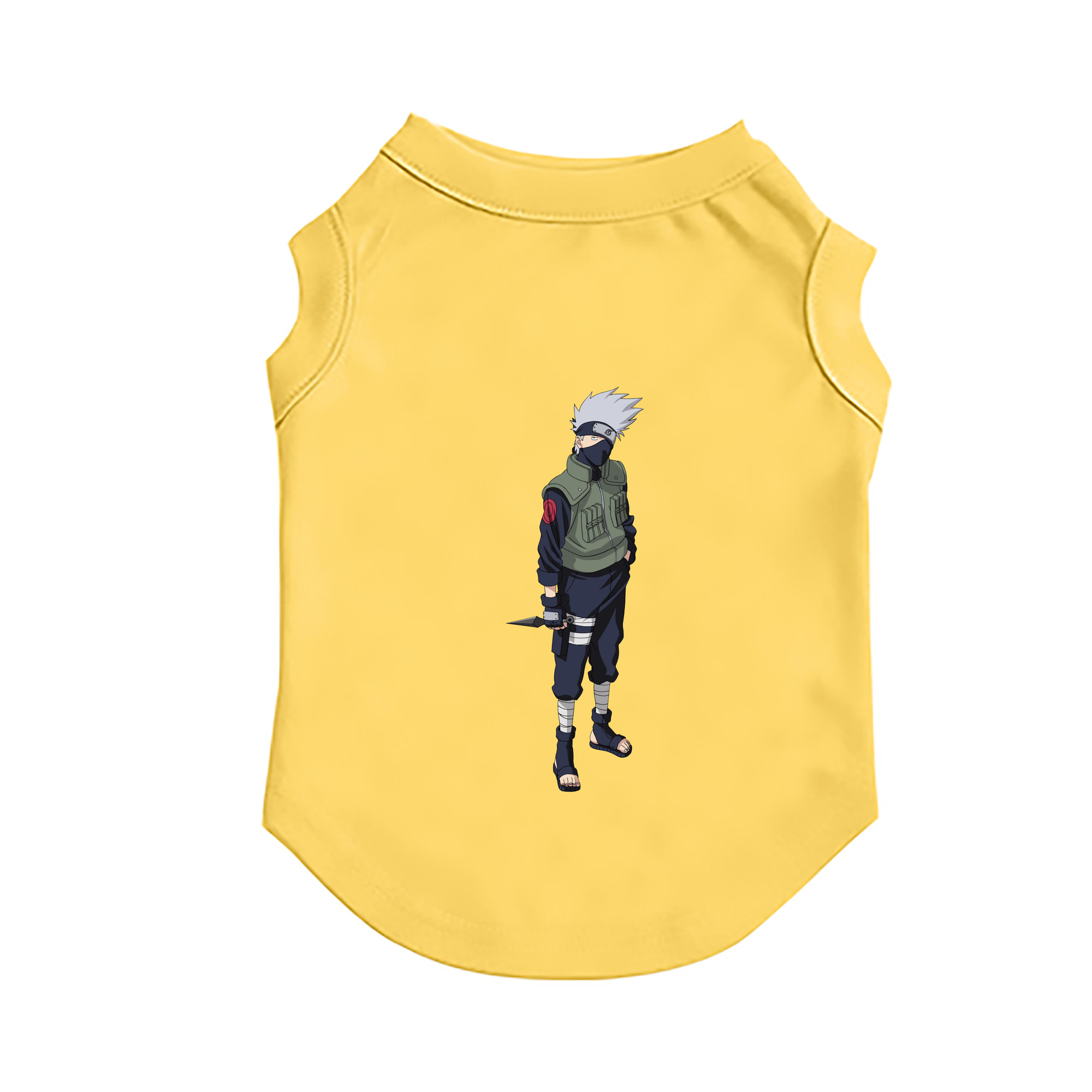 （画像用） NARUTO -ナルト- はたけ カカシ Hatake Kakashi ペット用ベスト