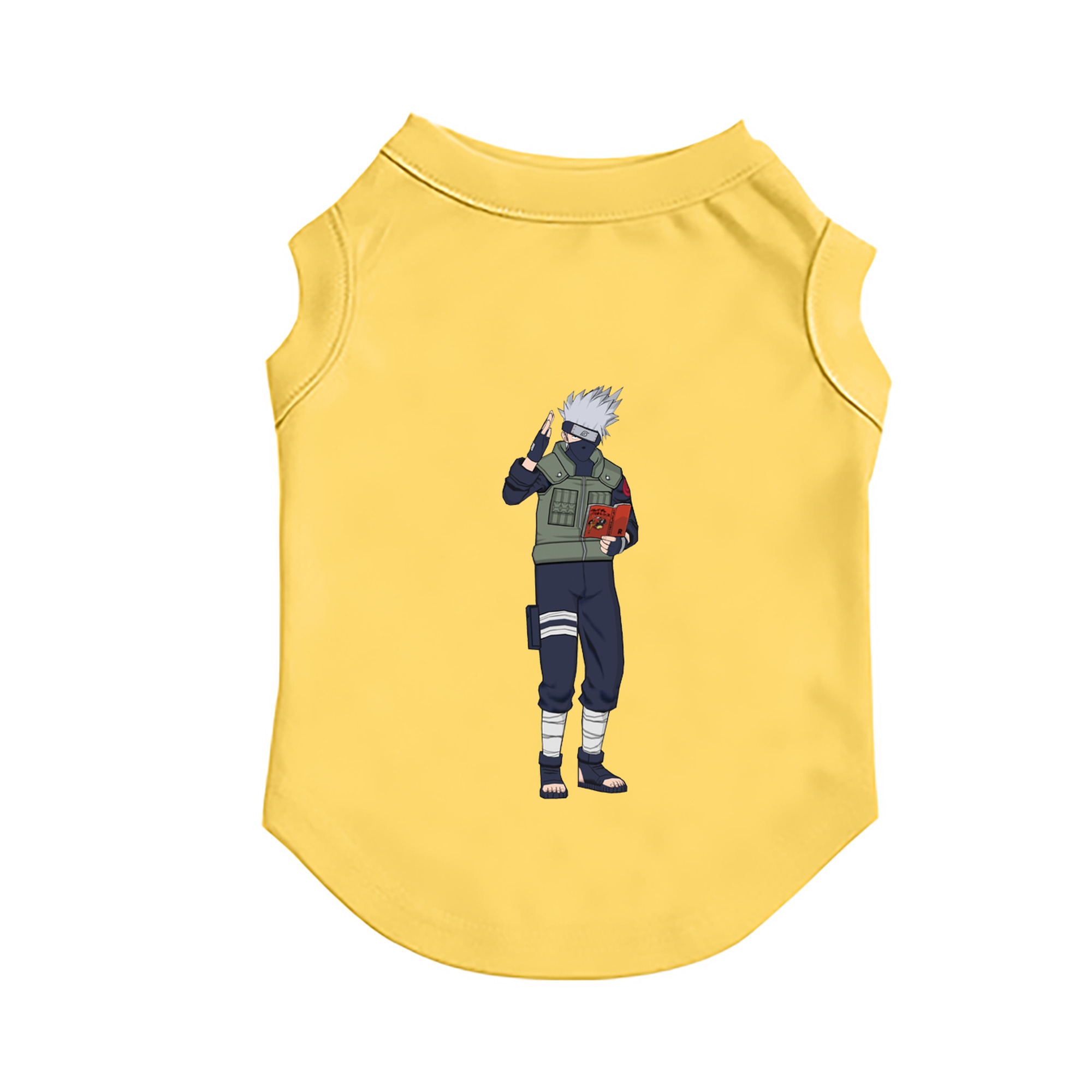 （画像用） NARUTO -ナルト- はたけ カカシ Hatake Kakashi ペット用ベスト