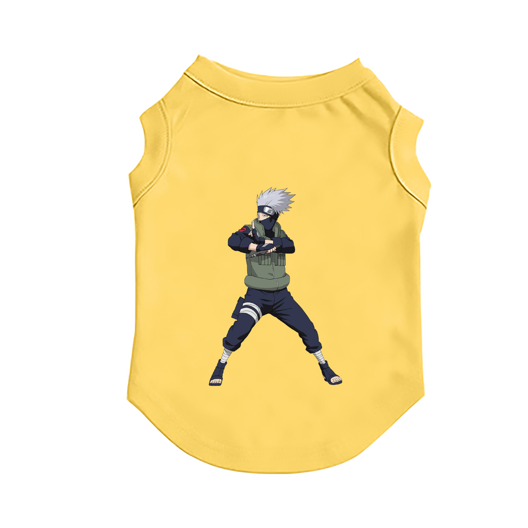 （画像用） NARUTO -ナルト- はたけ カカシ Hatake Kakashi ペット用ベスト