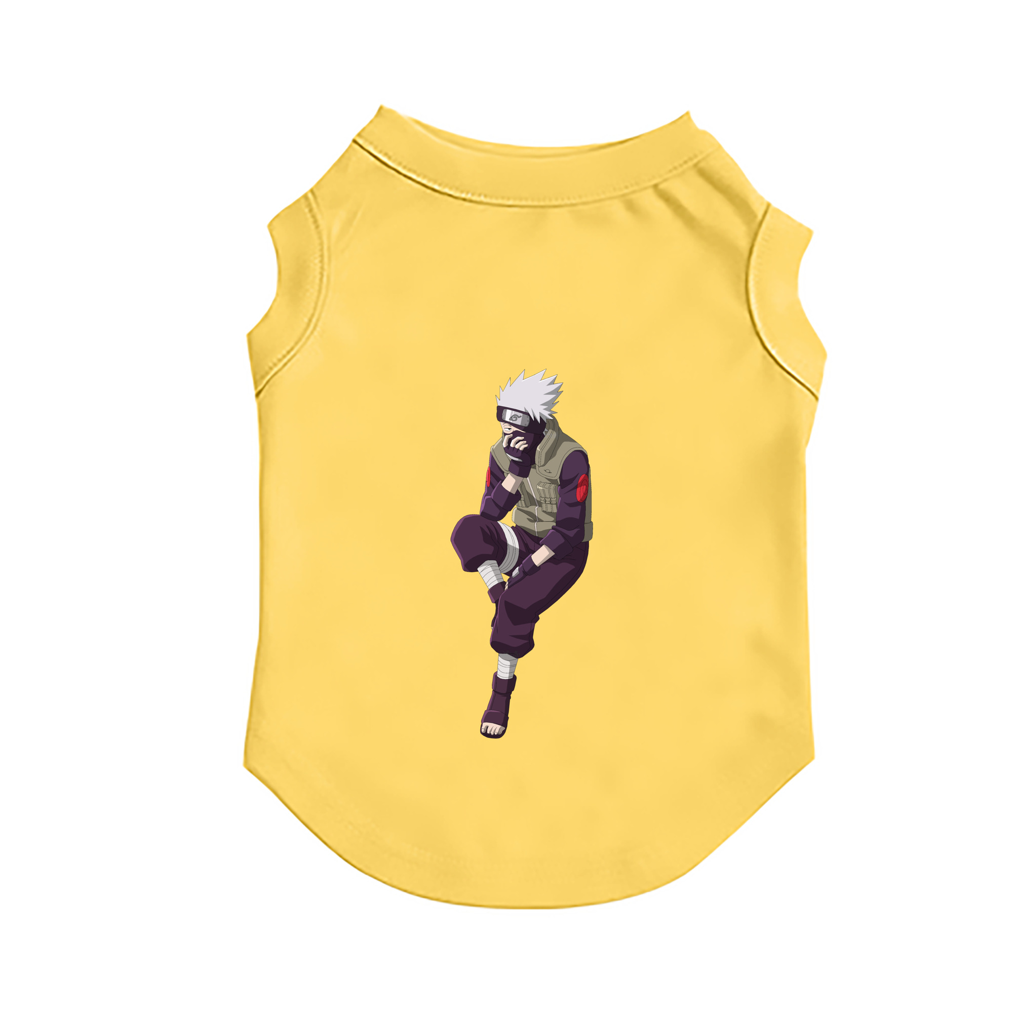 （画像用） NARUTO -ナルト- はたけ カカシ Hatake Kakashi ペット用ベスト