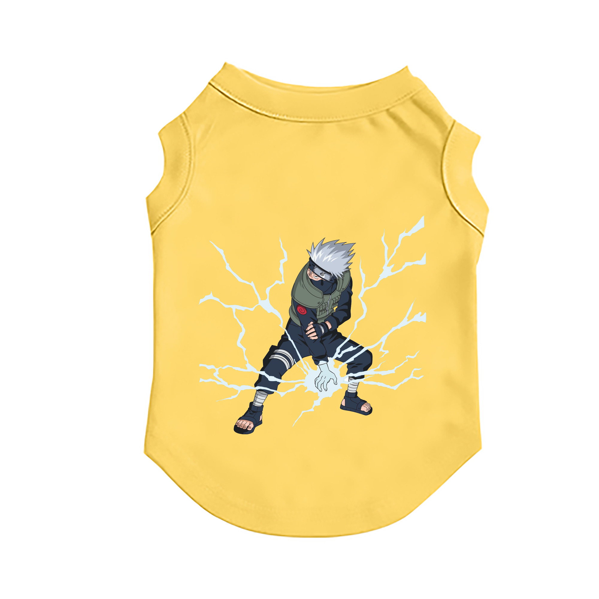 （画像用） NARUTO -ナルト- はたけ カカシ Hatake Kakashi ペット用ベスト