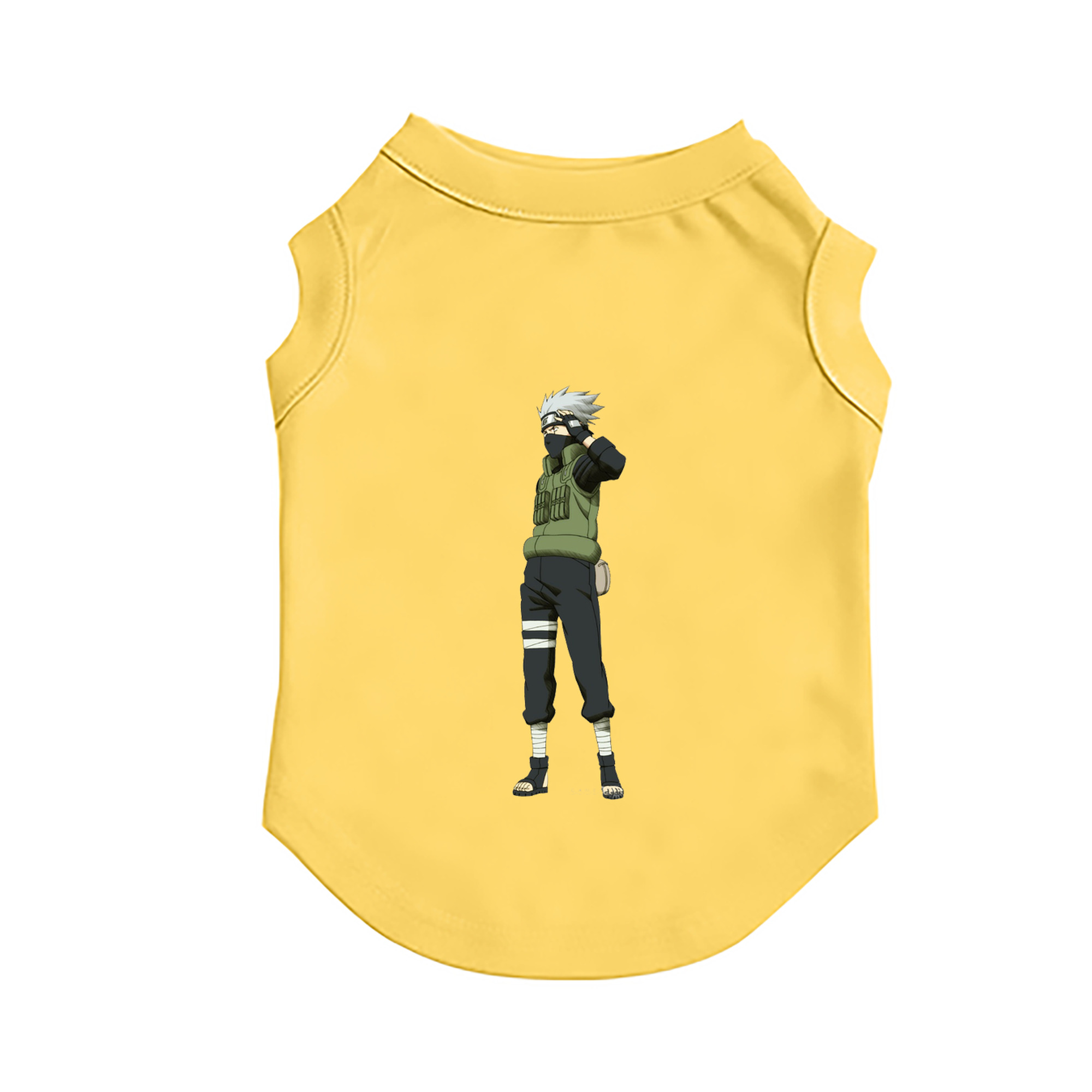 （画像用） NARUTO -ナルト- はたけ カカシ Hatake Kakashi ペット用ベスト