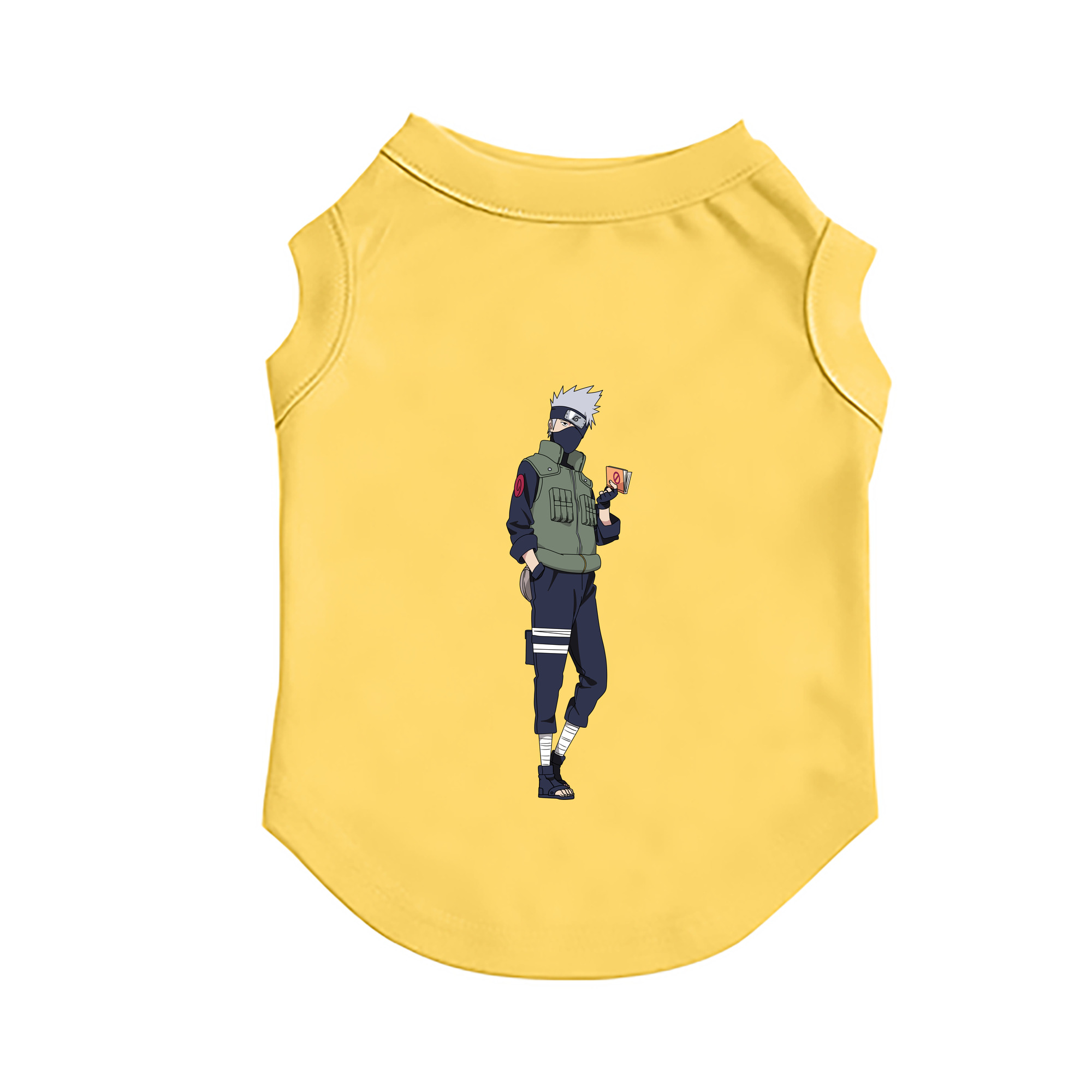 （画像用） NARUTO -ナルト- はたけ カカシ Hatake Kakashi ペット用ベスト