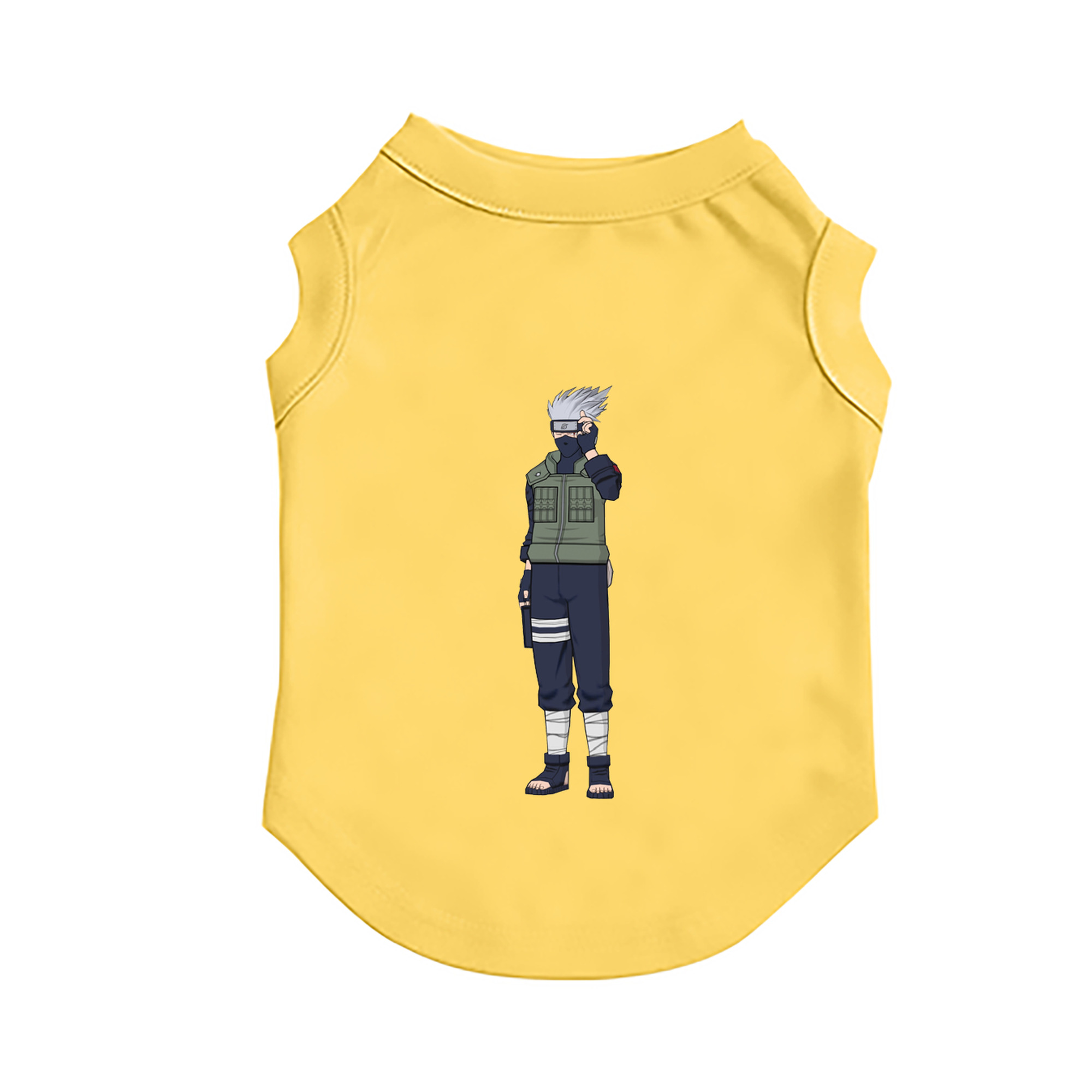 （画像用） NARUTO -ナルト- はたけ カカシ Hatake Kakashi ペット用ベスト