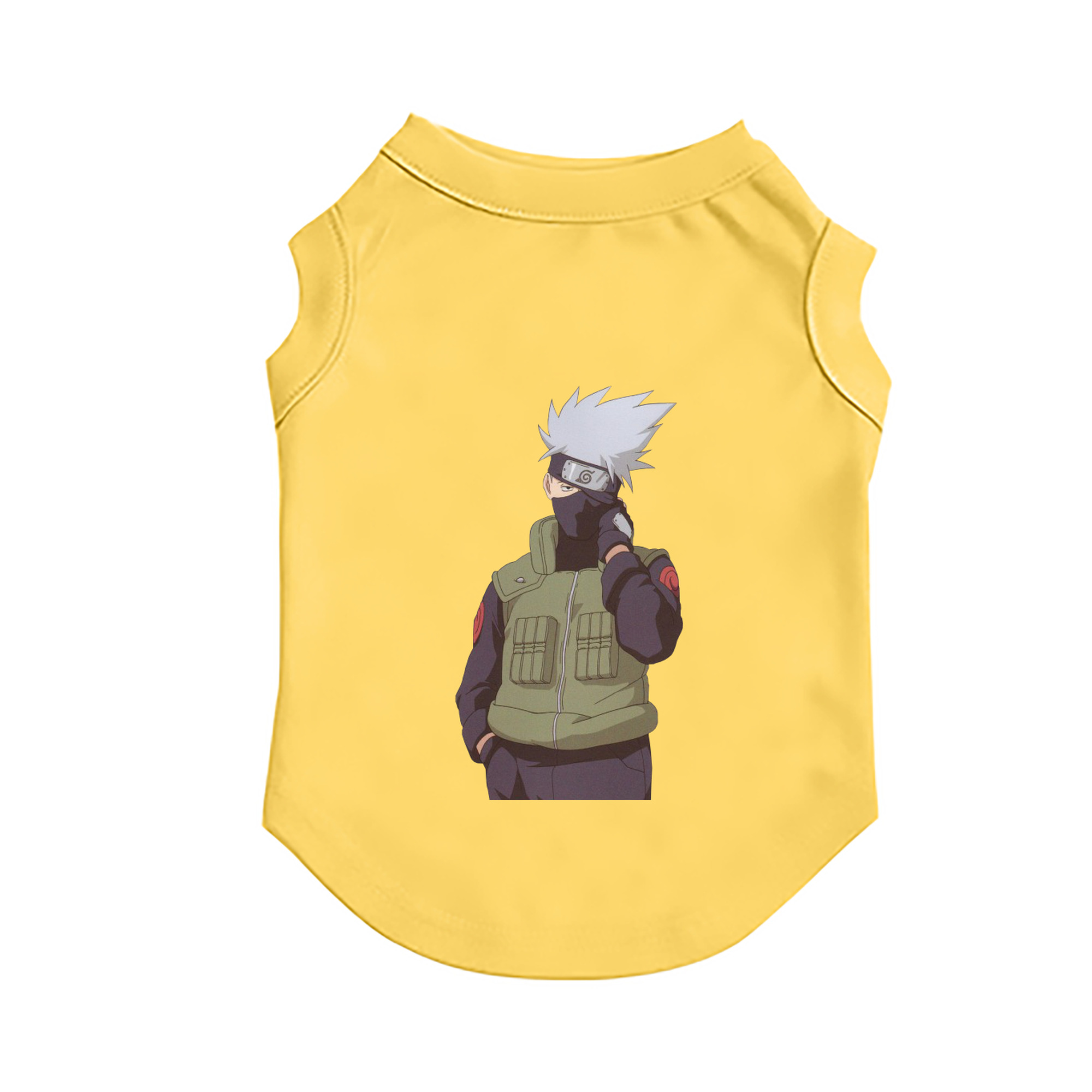 （画像用） NARUTO -ナルト- はたけ カカシ Hatake Kakashi ペット用ベスト