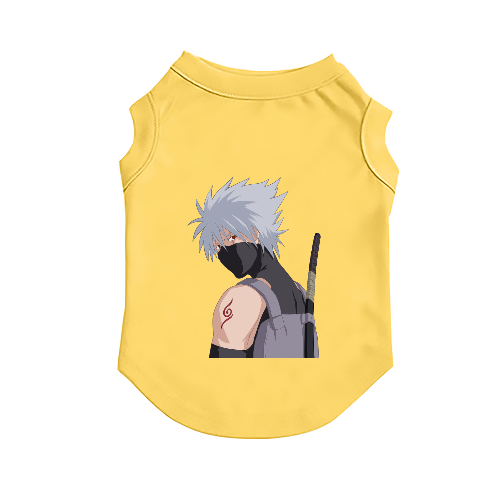 （画像用） NARUTO -ナルト- はたけ カカシ Hatake Kakashi ペット用ベスト