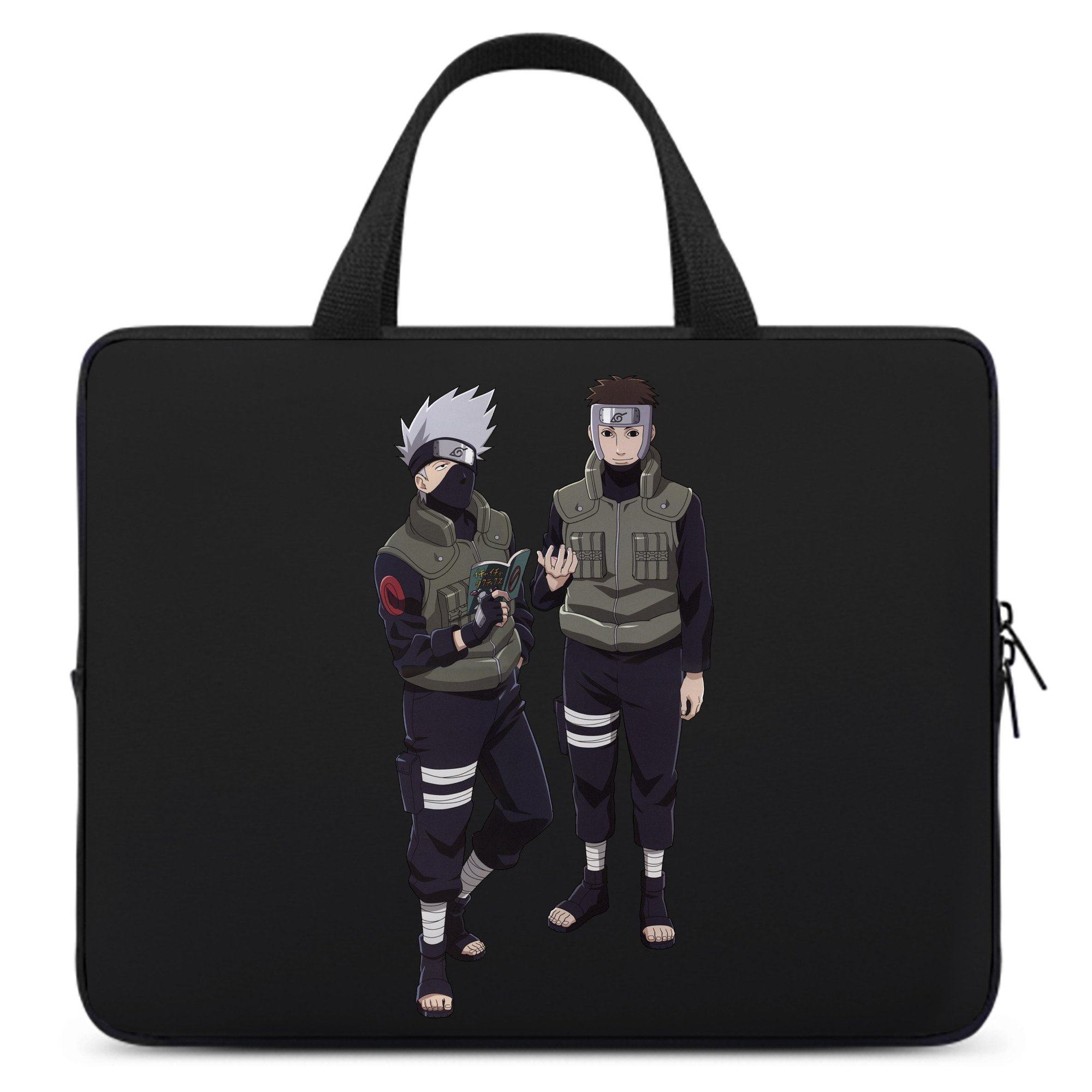 （画像用） NARUTO -ナルト- はたけ カカシ Hatake Kakashi 手提げノートパソコンバッグ
