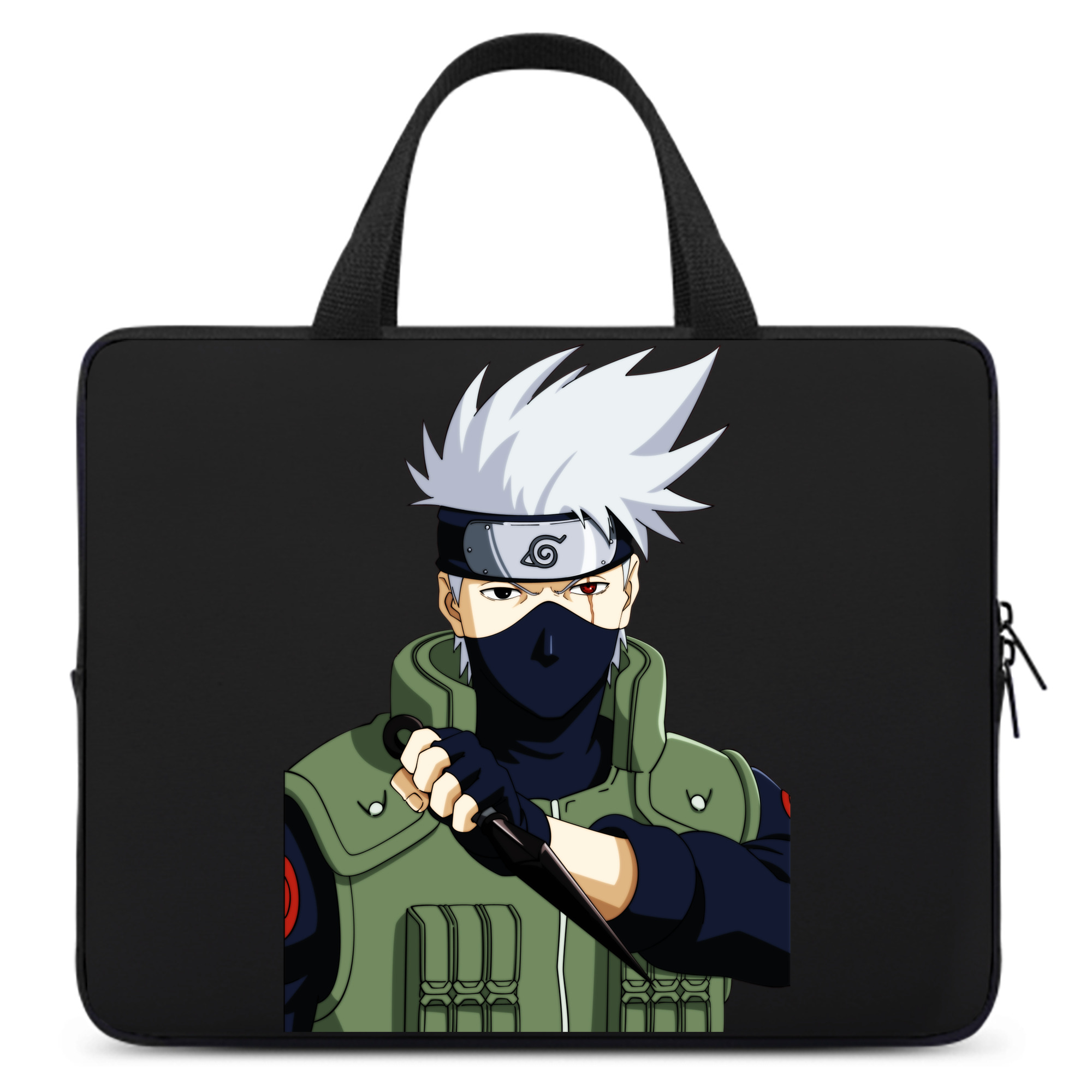 （画像用） NARUTO -ナルト- はたけ カカシ Hatake Kakashi 手提げノートパソコンバッグ