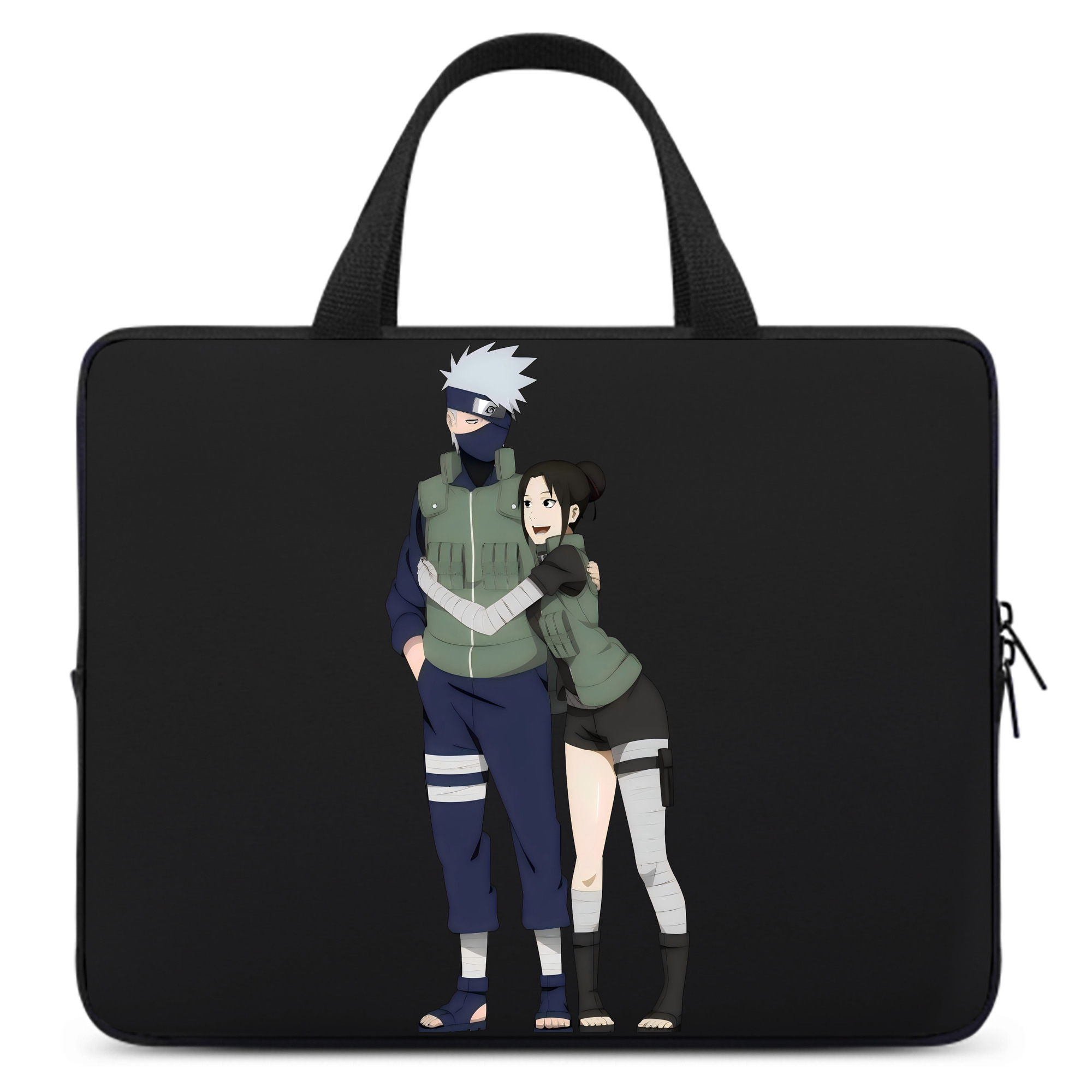 （画像用） NARUTO -ナルト- はたけ カカシ Hatake Kakashi 手提げノートパソコンバッグ
