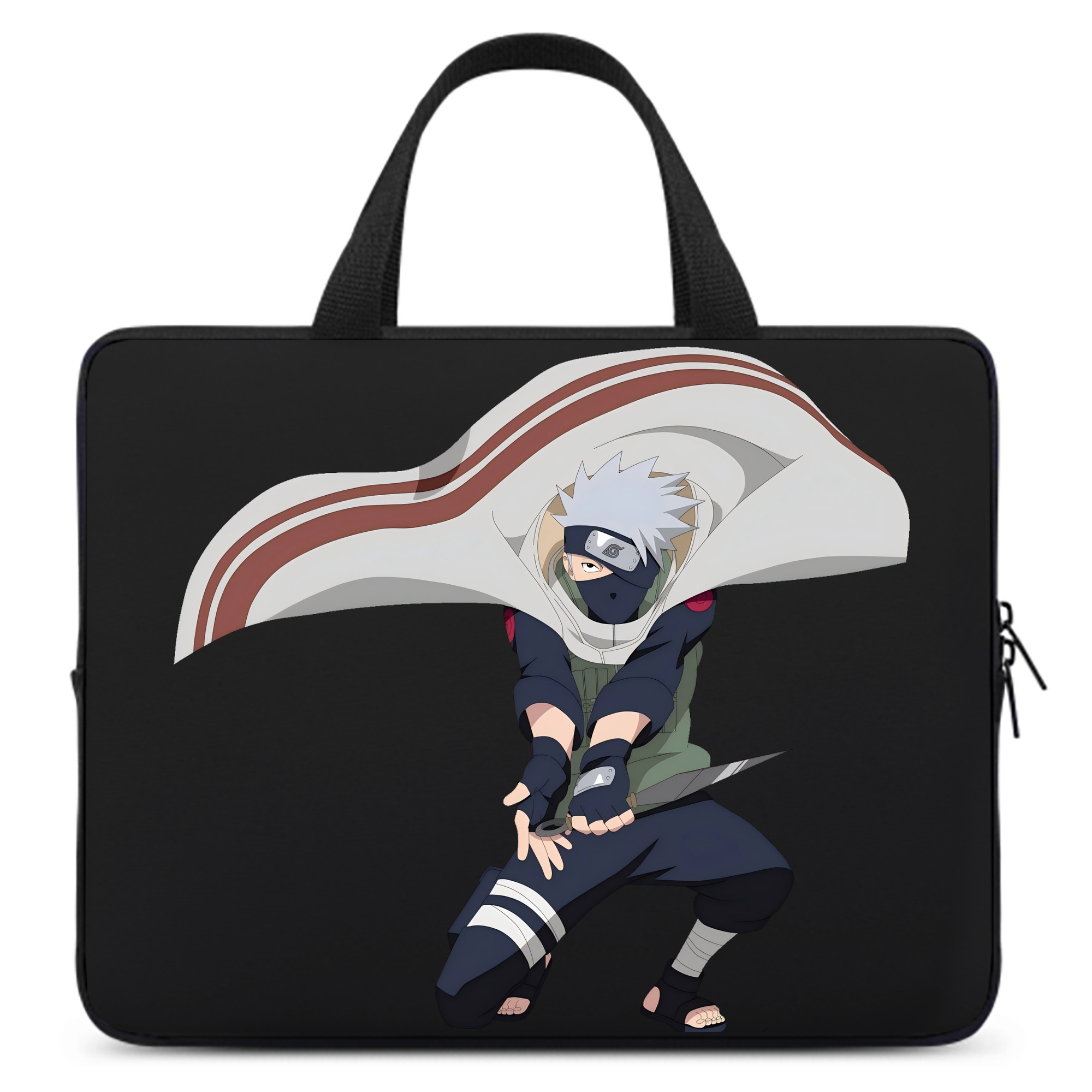（画像用） NARUTO -ナルト- はたけ カカシ Hatake Kakashi 手提げノートパソコンバッグ