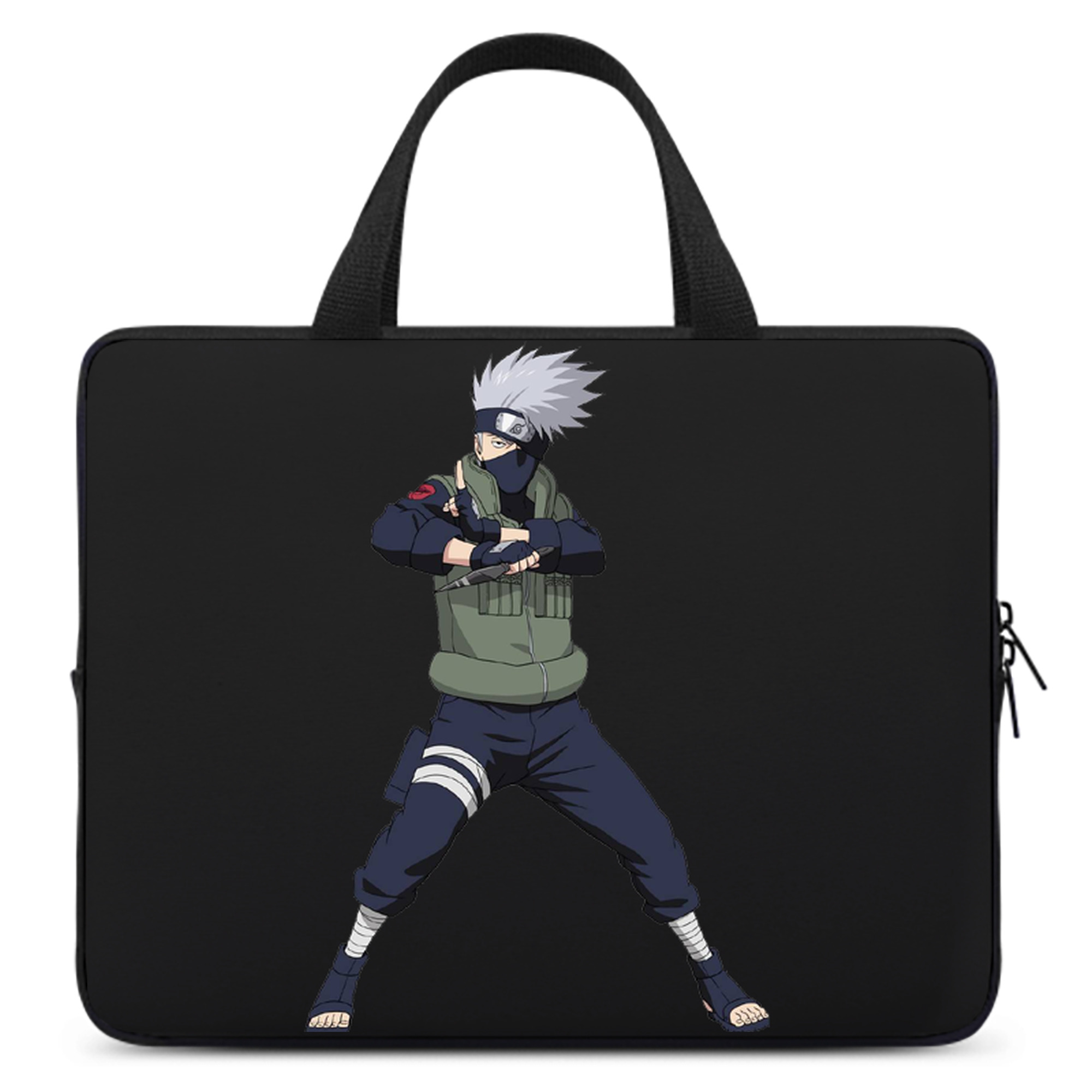 （画像用） NARUTO -ナルト- はたけ カカシ Hatake Kakashi 手提げノートパソコンバッグ