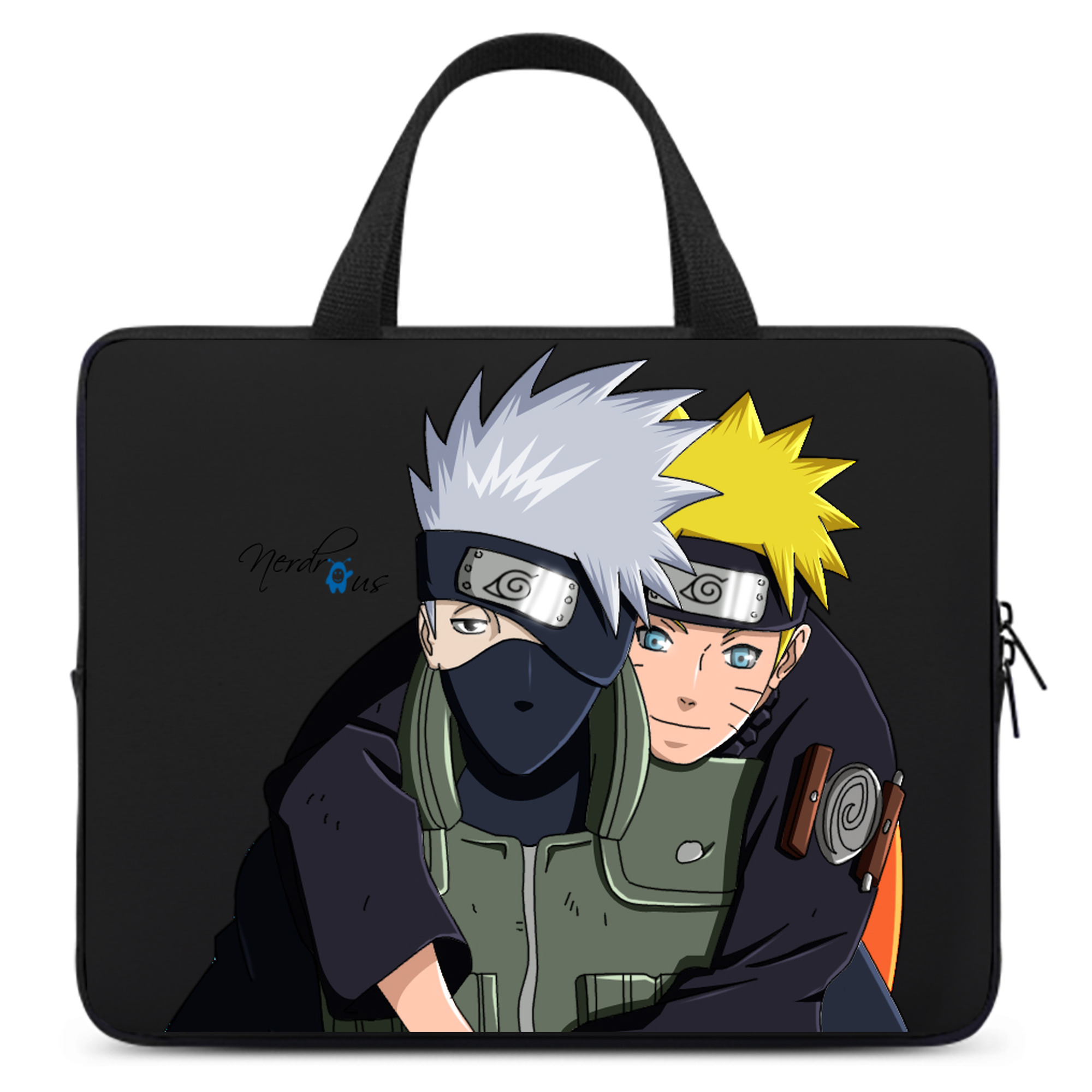 （画像用） NARUTO -ナルト- はたけ カカシ Hatake Kakashi 手提げノートパソコンバッグ