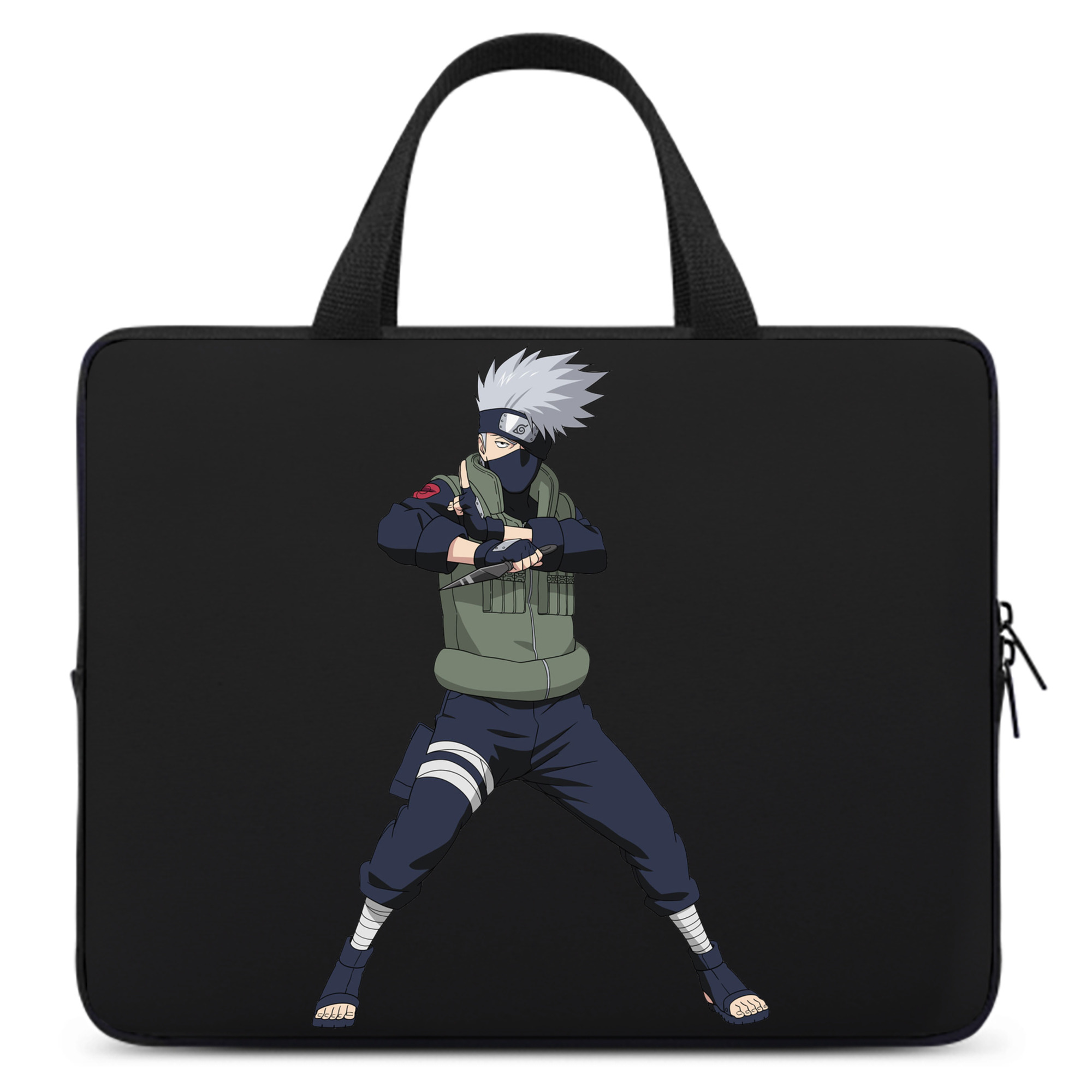 （画像用） NARUTO -ナルト- はたけ カカシ Hatake Kakashi 手提げノートパソコンバッグ