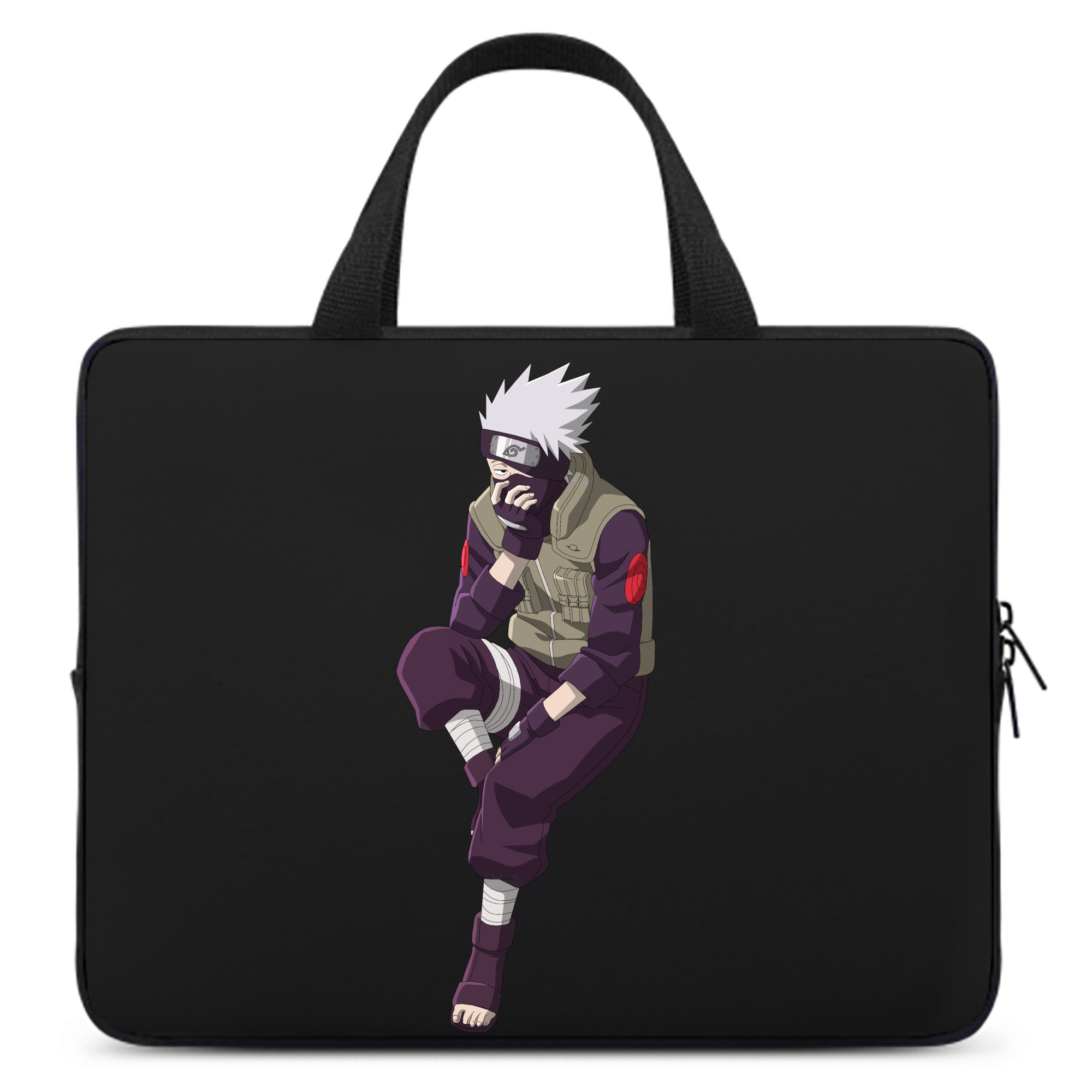 （画像用） NARUTO -ナルト- はたけ カカシ Hatake Kakashi 手提げノートパソコンバッグ