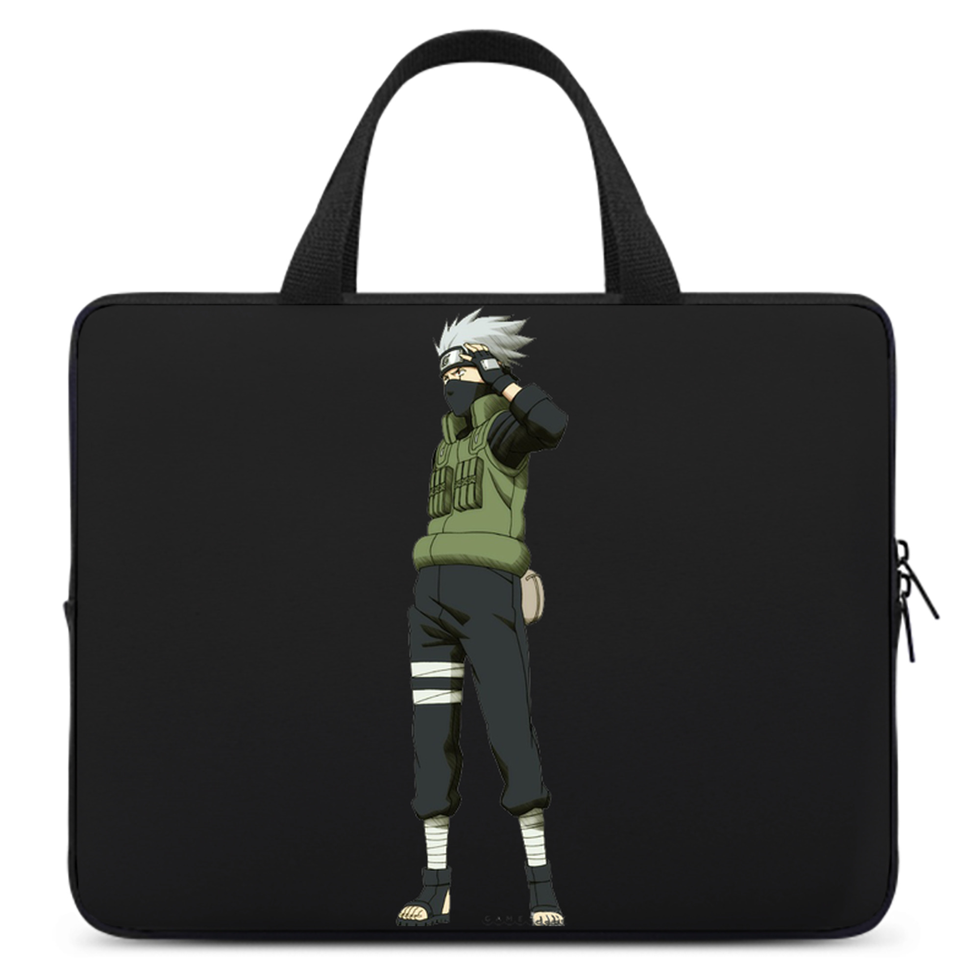 （画像用） NARUTO -ナルト- はたけ カカシ Hatake Kakashi 手提げノートパソコンバッグ