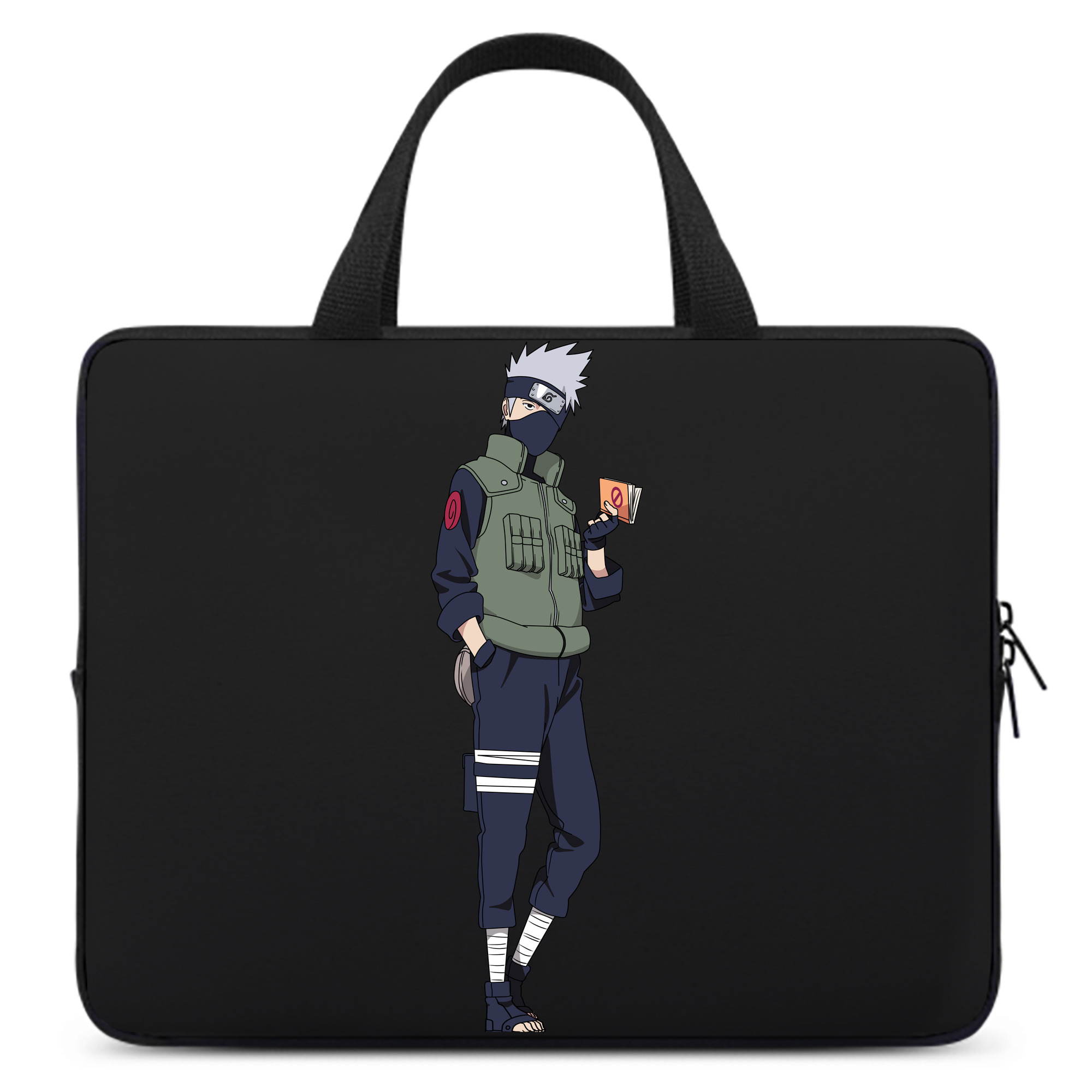 （画像用） NARUTO -ナルト- はたけ カカシ Hatake Kakashi 手提げノートパソコンバッグ