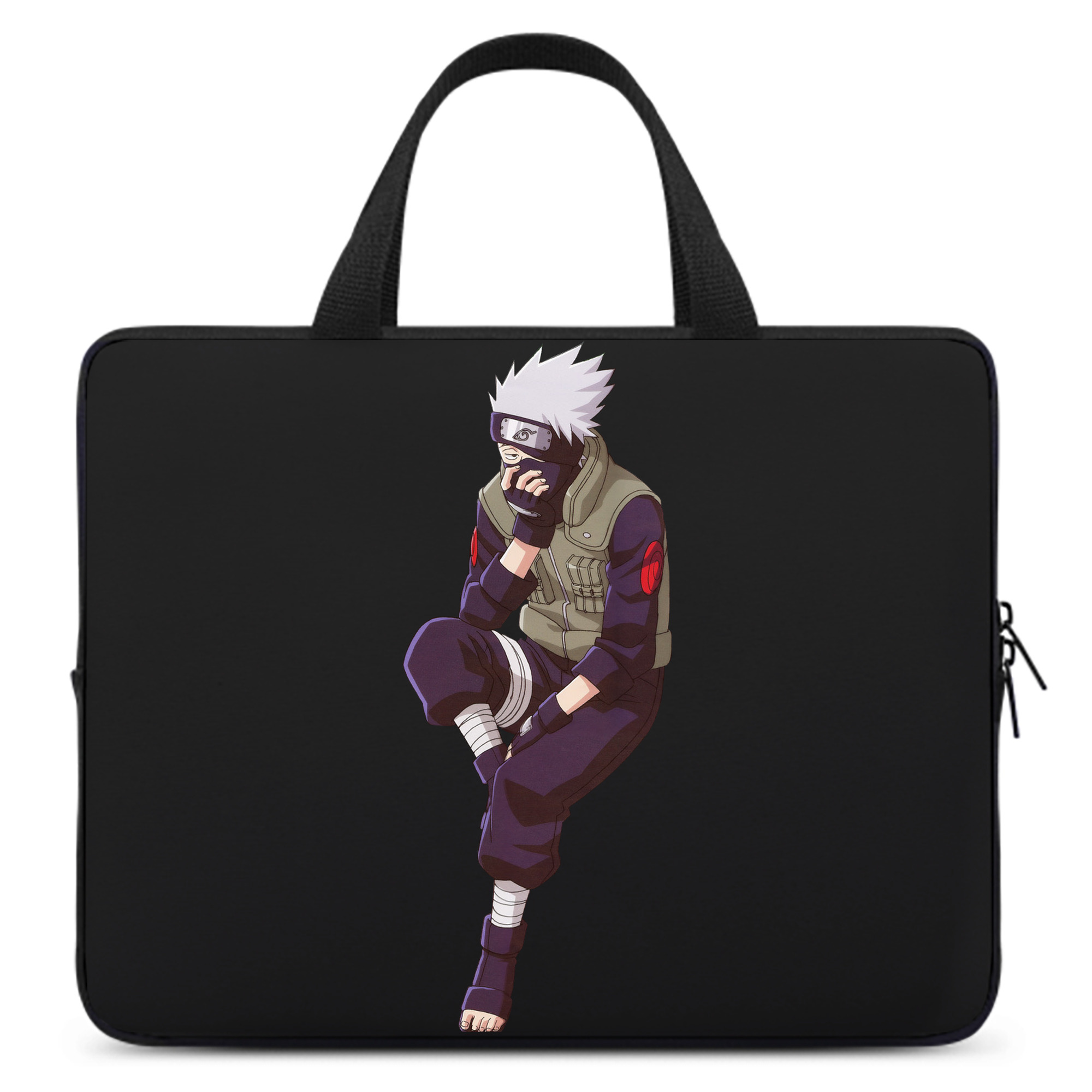 （画像用） NARUTO -ナルト- はたけ カカシ Hatake Kakashi 手提げノートパソコンバッグ
