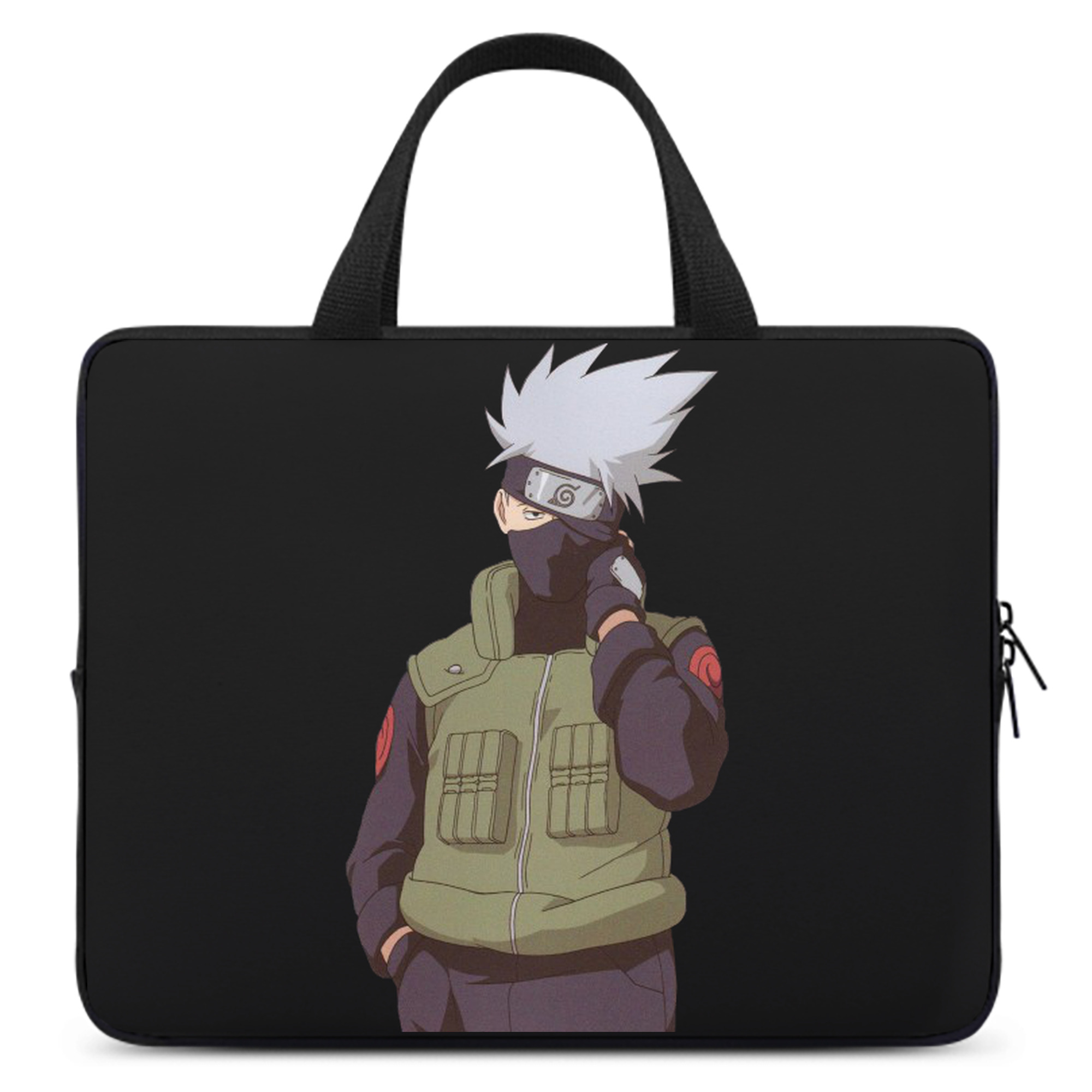 （画像用） NARUTO -ナルト- はたけ カカシ Hatake Kakashi 手提げノートパソコンバッグ