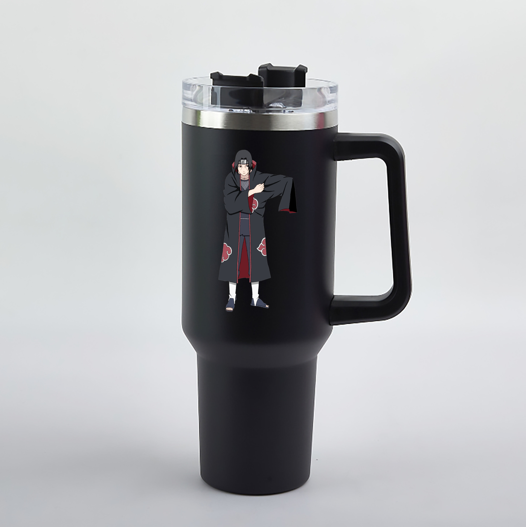 （画像用） NARUTO -ナルト- うちは イタチ Uchiha Itachi 1200mL車用タンブラー（カラープリント）