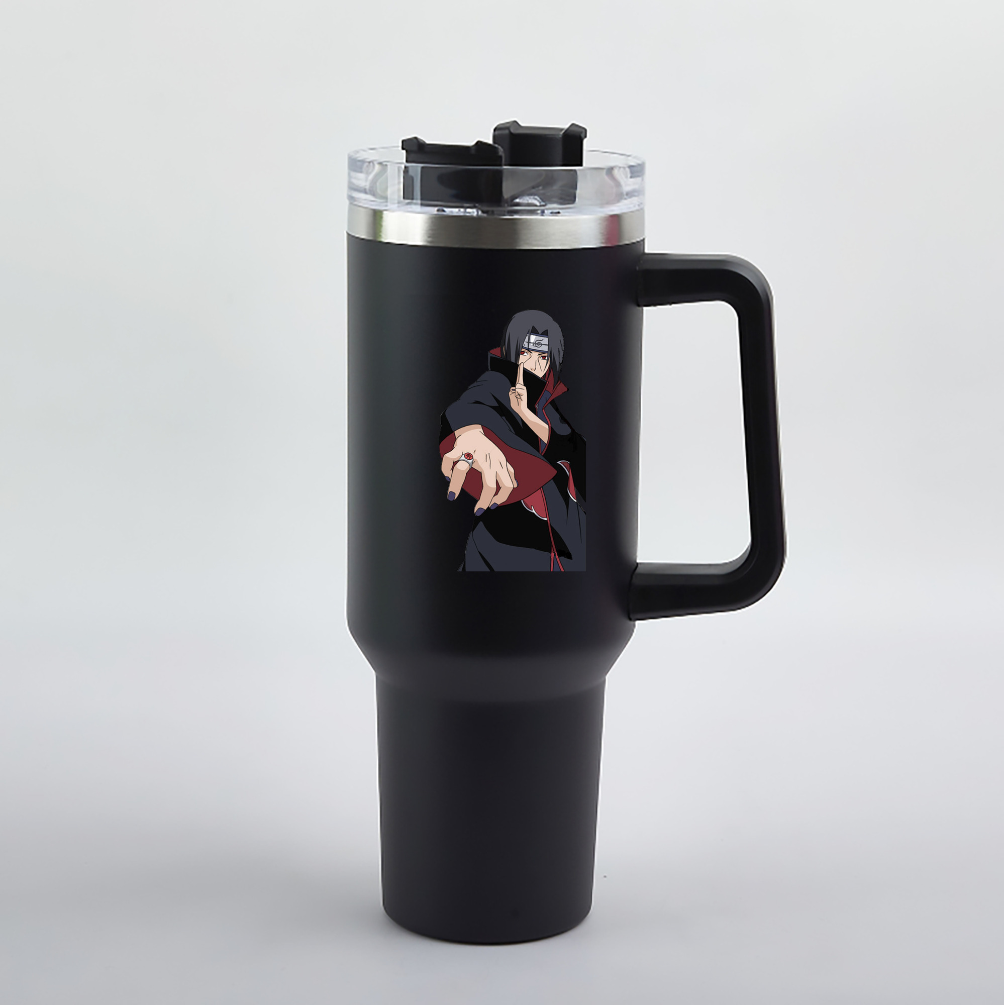 （画像用） NARUTO -ナルト- うちは イタチ Uchiha Itachi 1200mL車用タンブラー（カラープリント）
