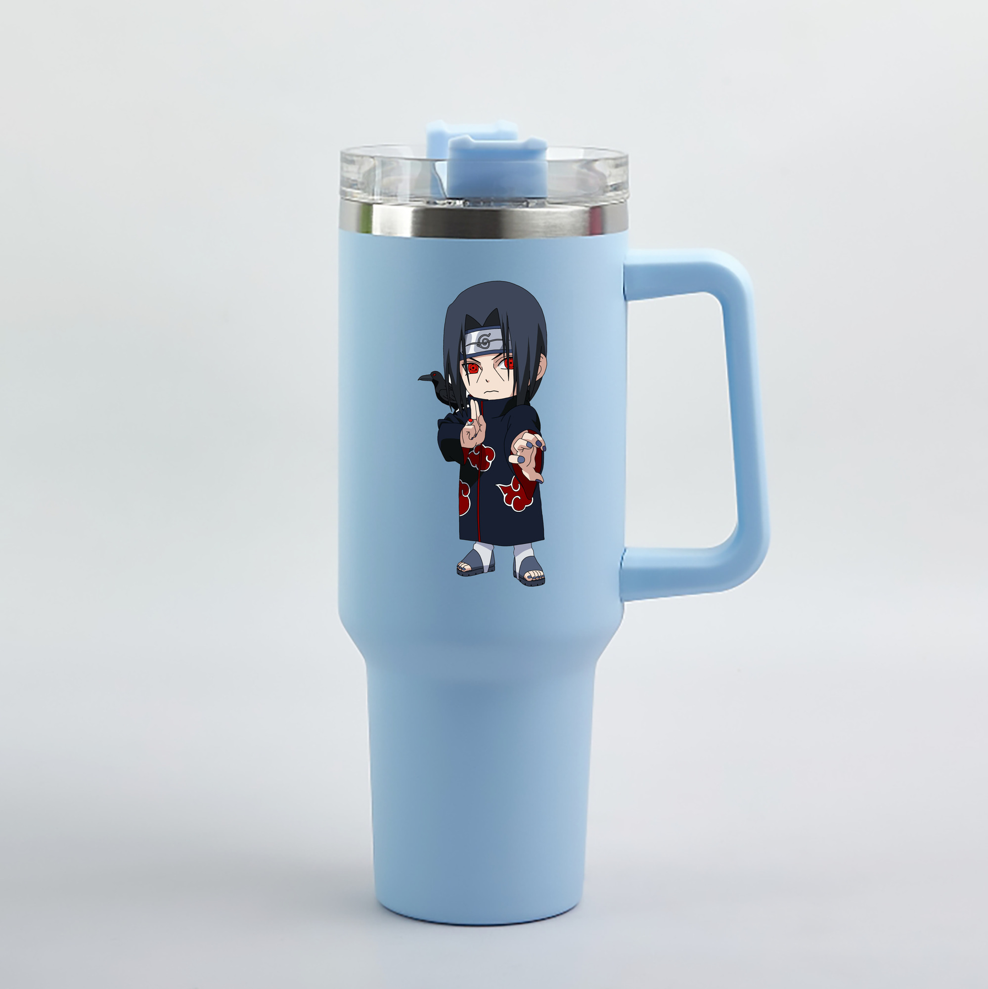（画像用） NARUTO -ナルト- うちは イタチ Uchiha Itachi 1200mL車用タンブラー（カラープリント）
