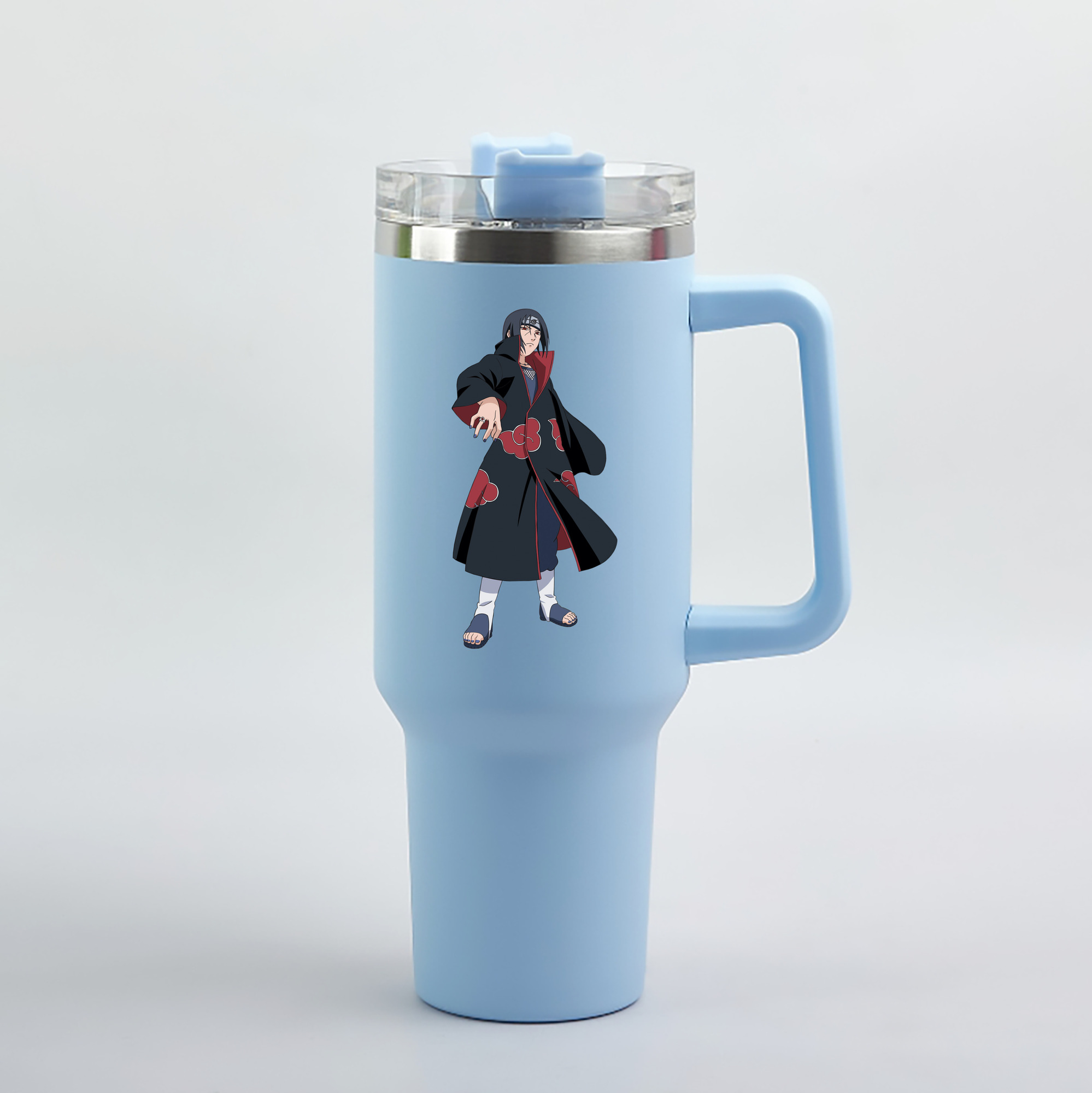 （画像用） NARUTO -ナルト- うちは イタチ Uchiha Itachi 1200mL車用タンブラー（カラープリント）