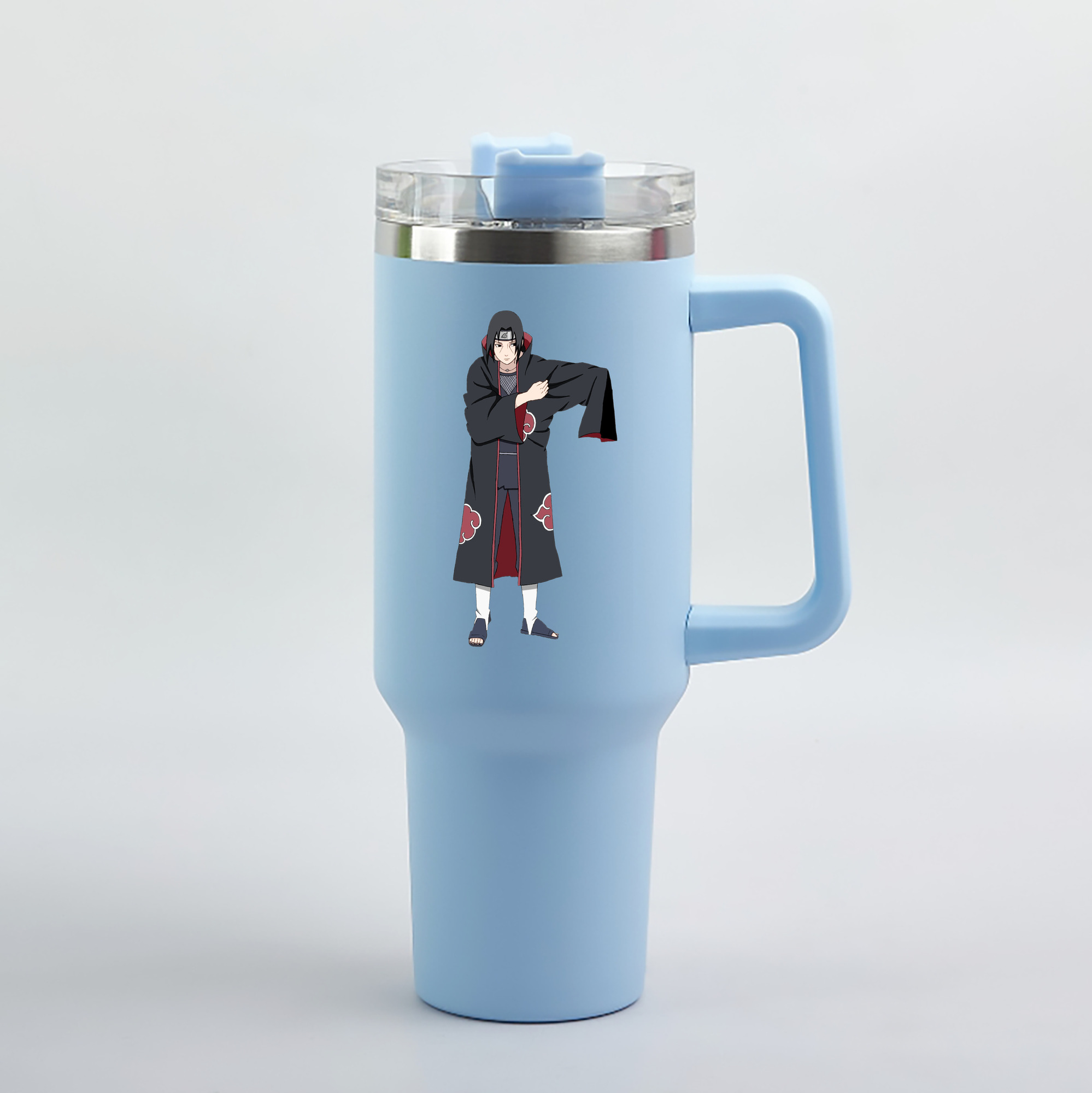 （画像用） NARUTO -ナルト- うちは イタチ Uchiha Itachi 1200mL車用タンブラー（カラープリント）