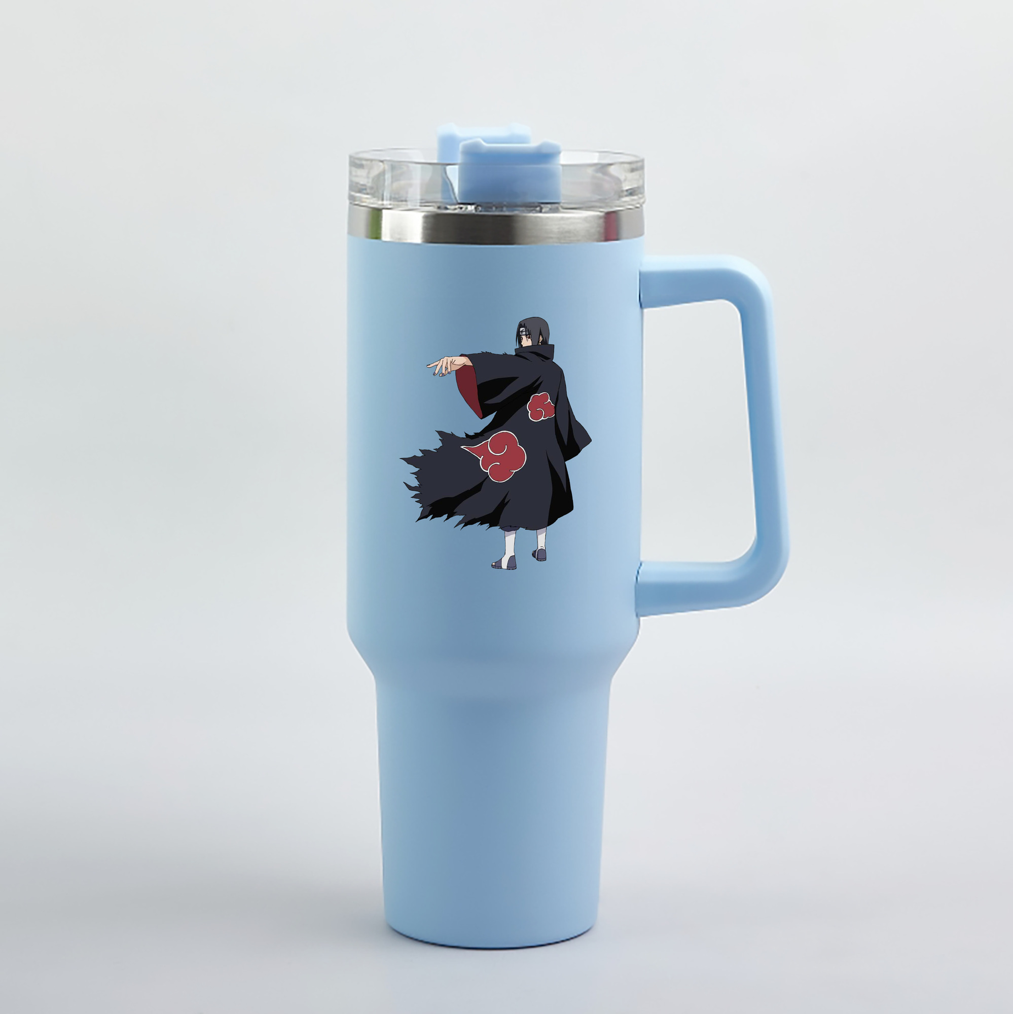 （画像用） NARUTO -ナルト- うちは イタチ Uchiha Itachi 1200mL車用タンブラー（カラープリント）