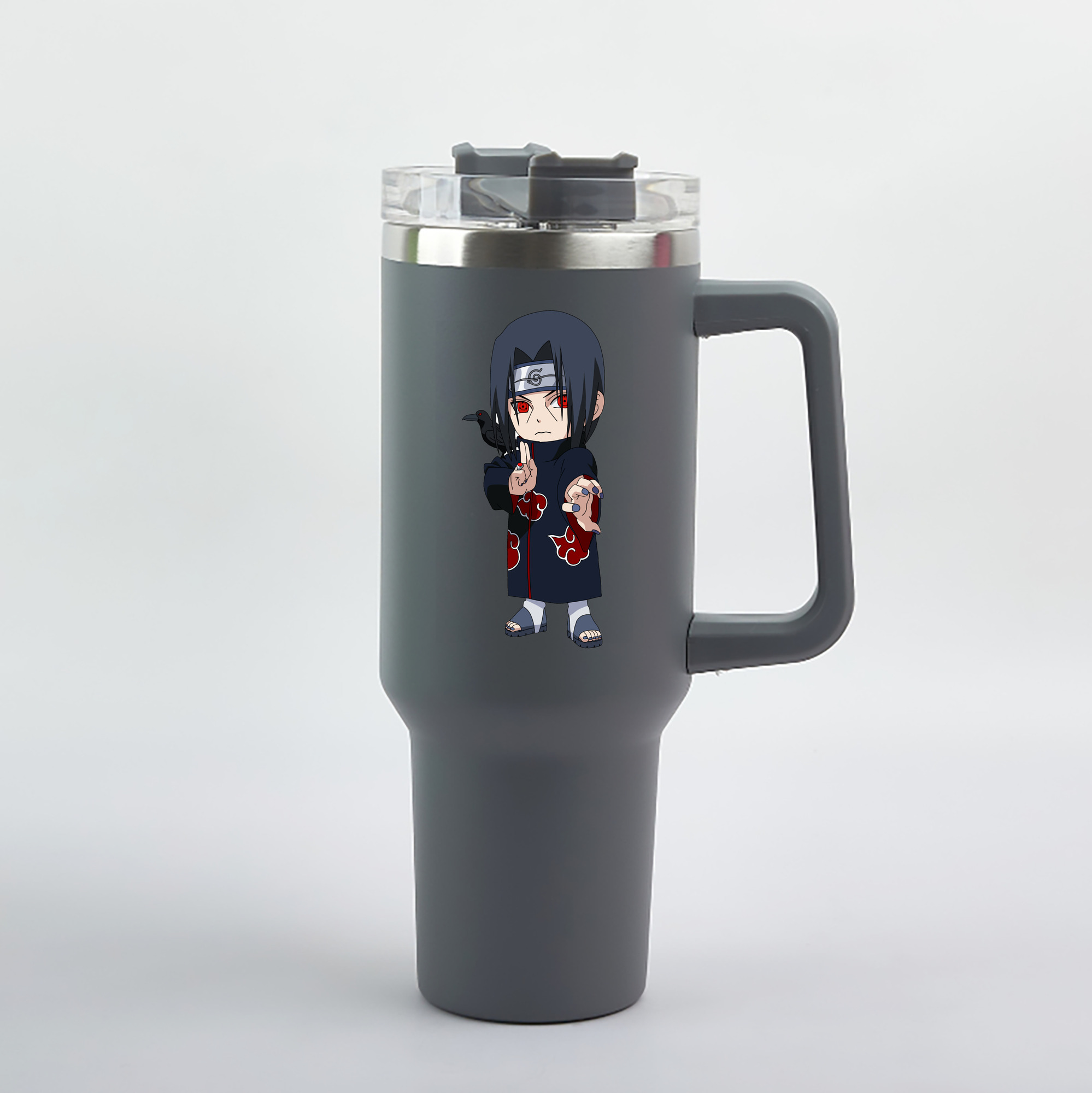 （画像用） NARUTO -ナルト- うちは イタチ Uchiha Itachi 1200mL車用タンブラー（カラープリント）