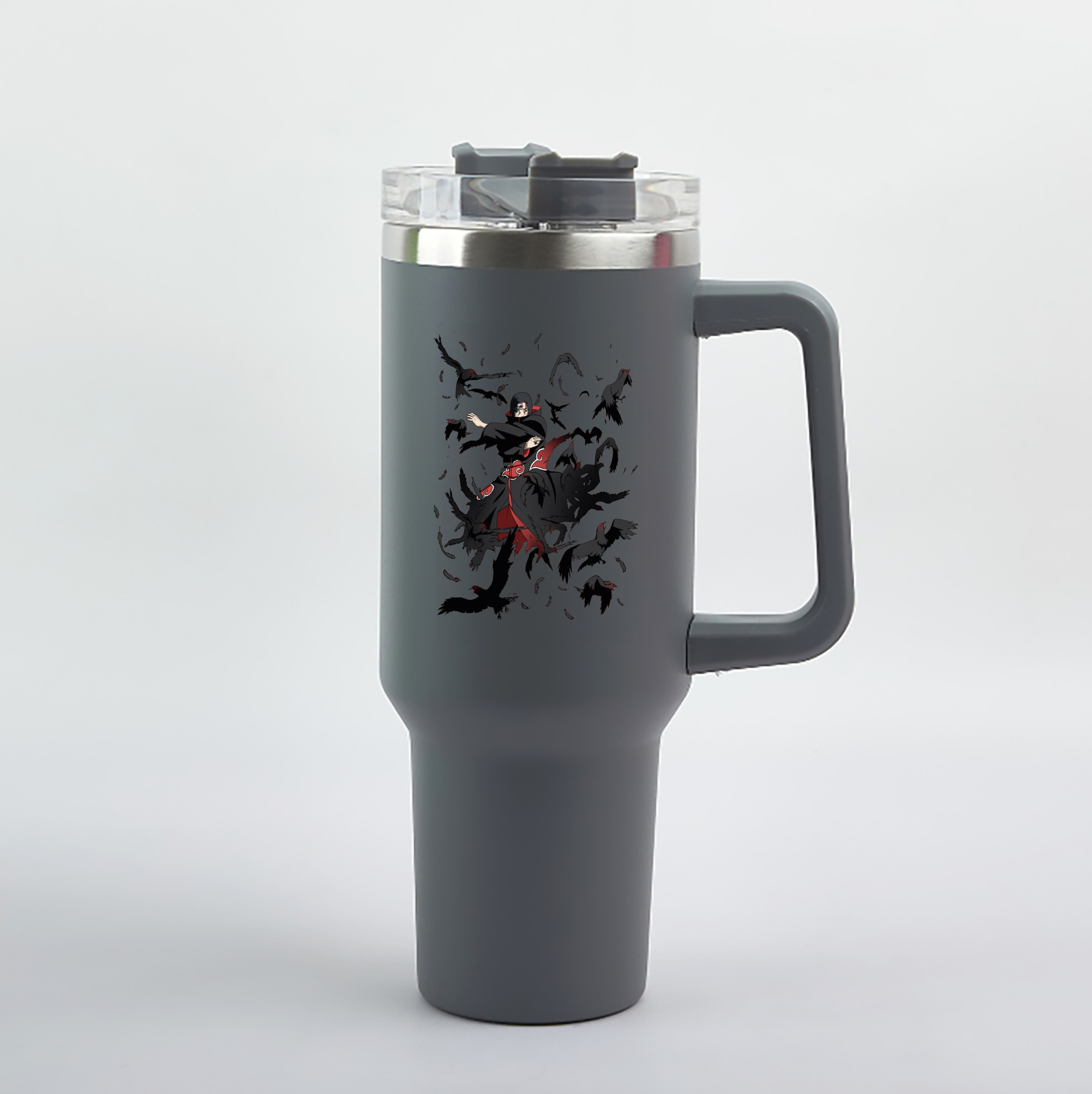 （画像用） NARUTO -ナルト- うちは イタチ Uchiha Itachi 1200mL車用タンブラー（カラープリント）