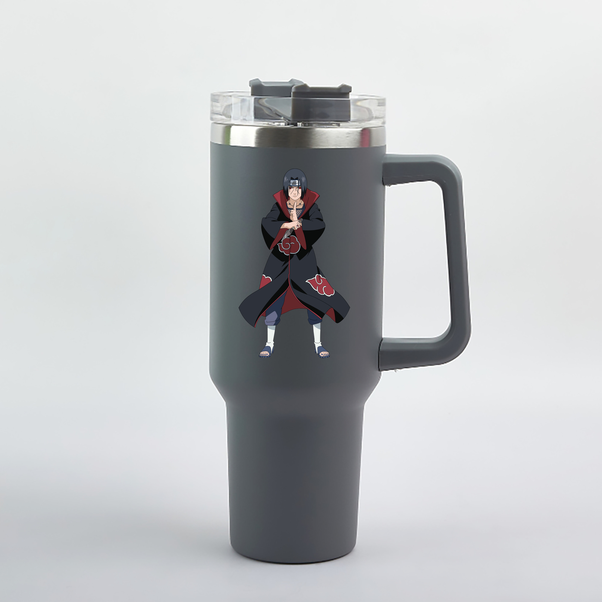 （画像用） NARUTO -ナルト- うちは イタチ Uchiha Itachi 1200mL車用タンブラー（カラープリント）