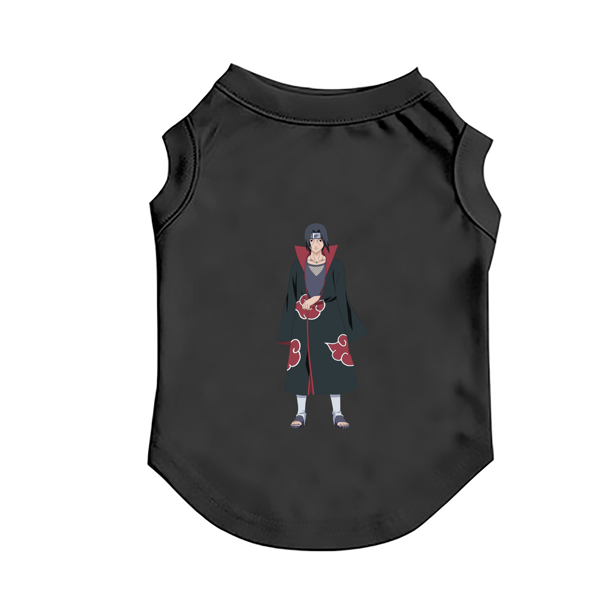 （画像用） NARUTO -ナルト- うちは イタチ Uchiha Itachi ペット用ベスト
