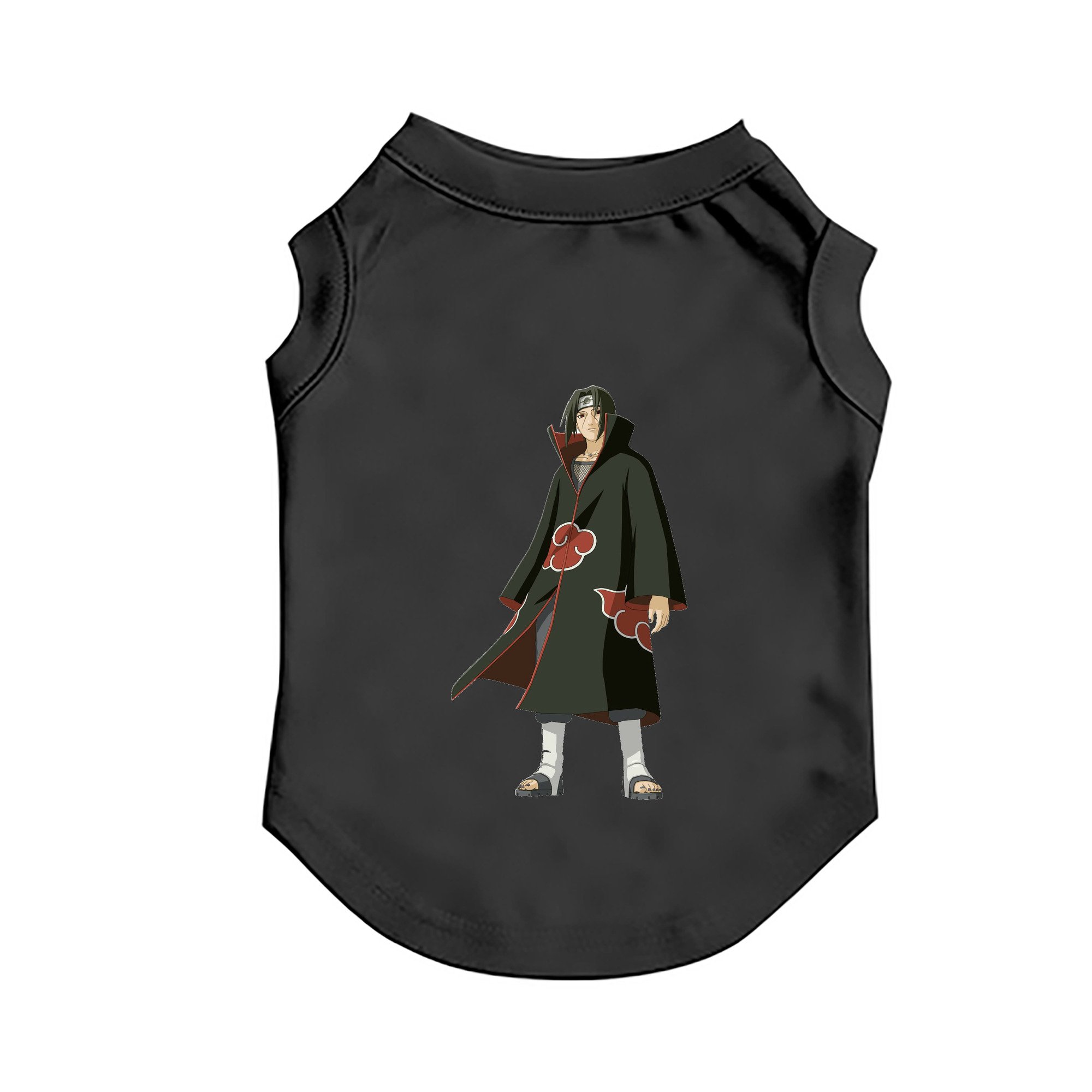 （画像用） NARUTO -ナルト- うちは イタチ Uchiha Itachi ペット用ベスト