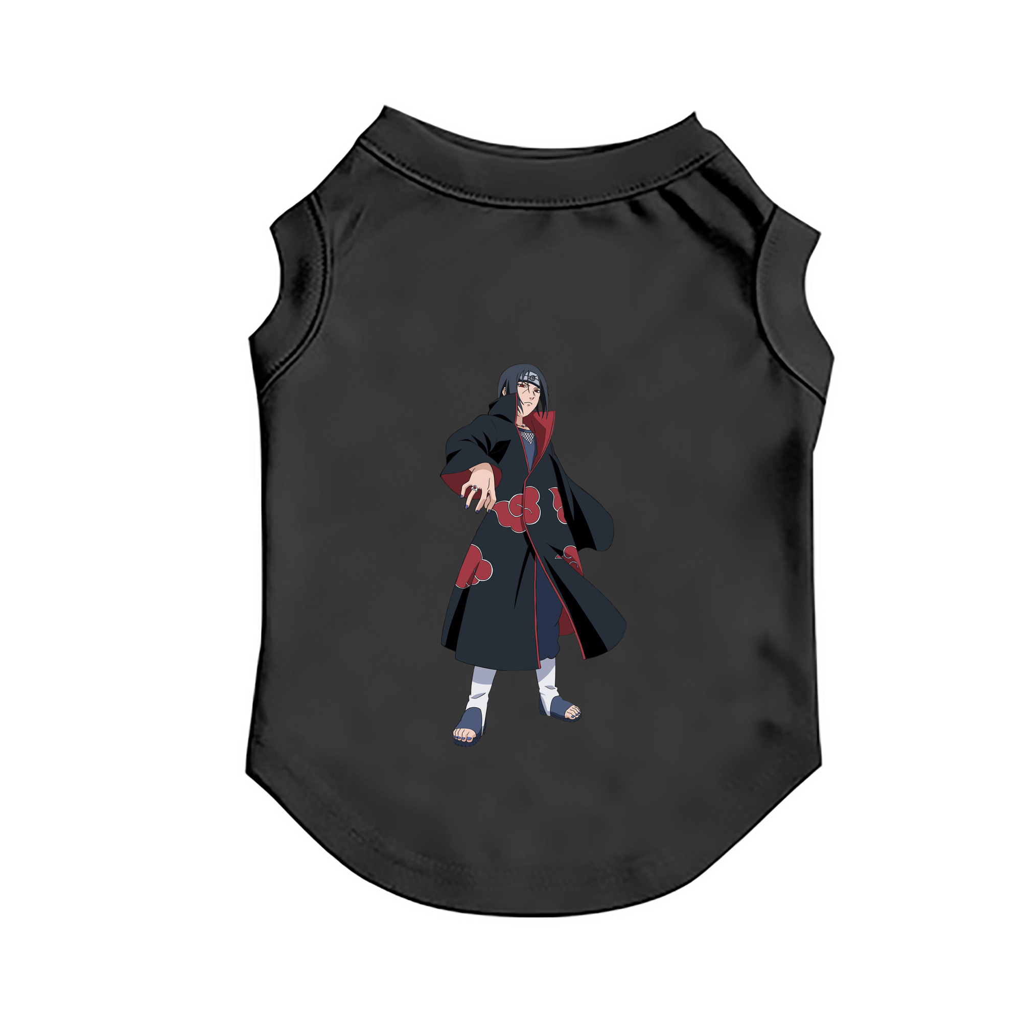（画像用） NARUTO -ナルト- うちは イタチ Uchiha Itachi ペット用ベスト