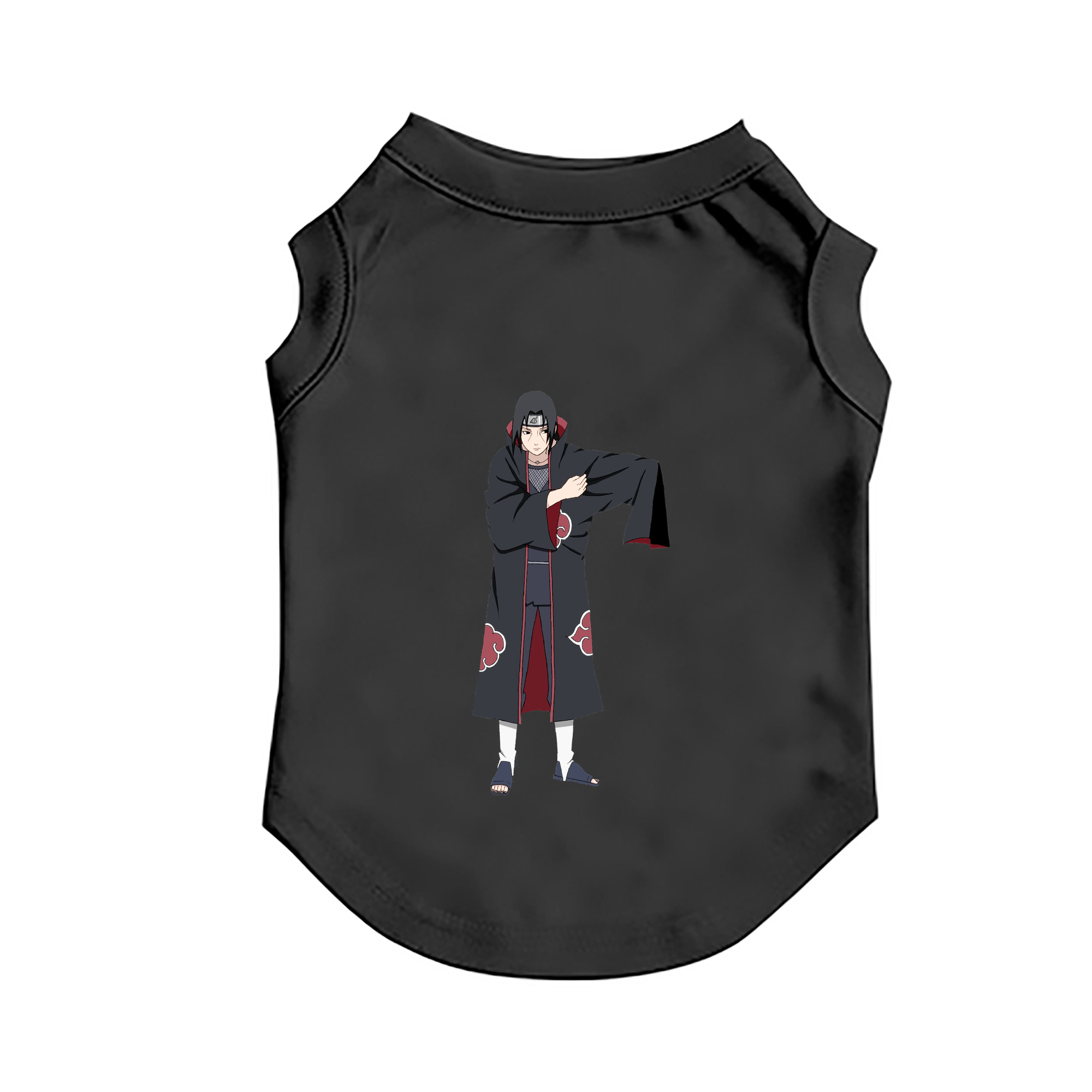 （画像用） NARUTO -ナルト- うちは イタチ Uchiha Itachi ペット用ベスト