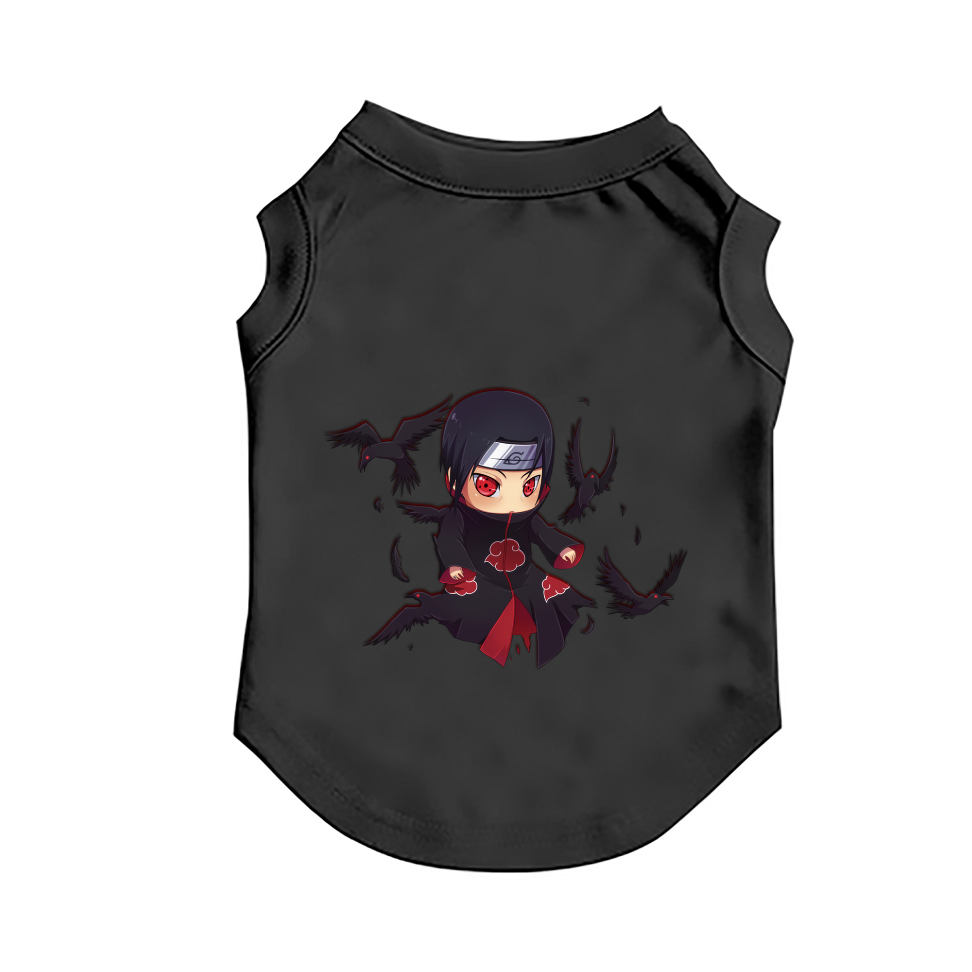 （画像用） NARUTO -ナルト- うちは イタチ Uchiha Itachi ペット用ベスト